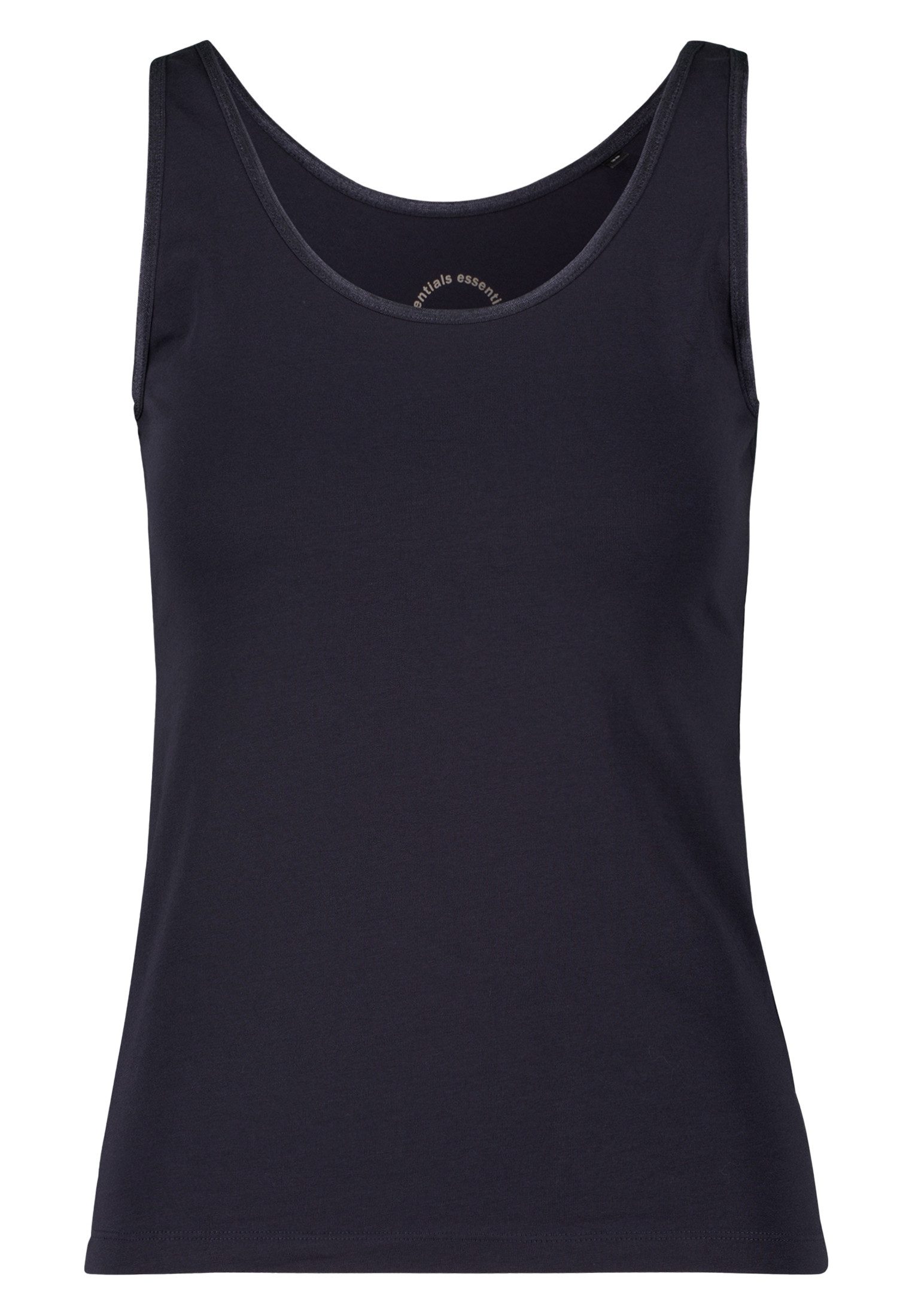 Zero Tanktop zero Baumwoll-Top mit Rundhalsausschnitt günstig online kaufen