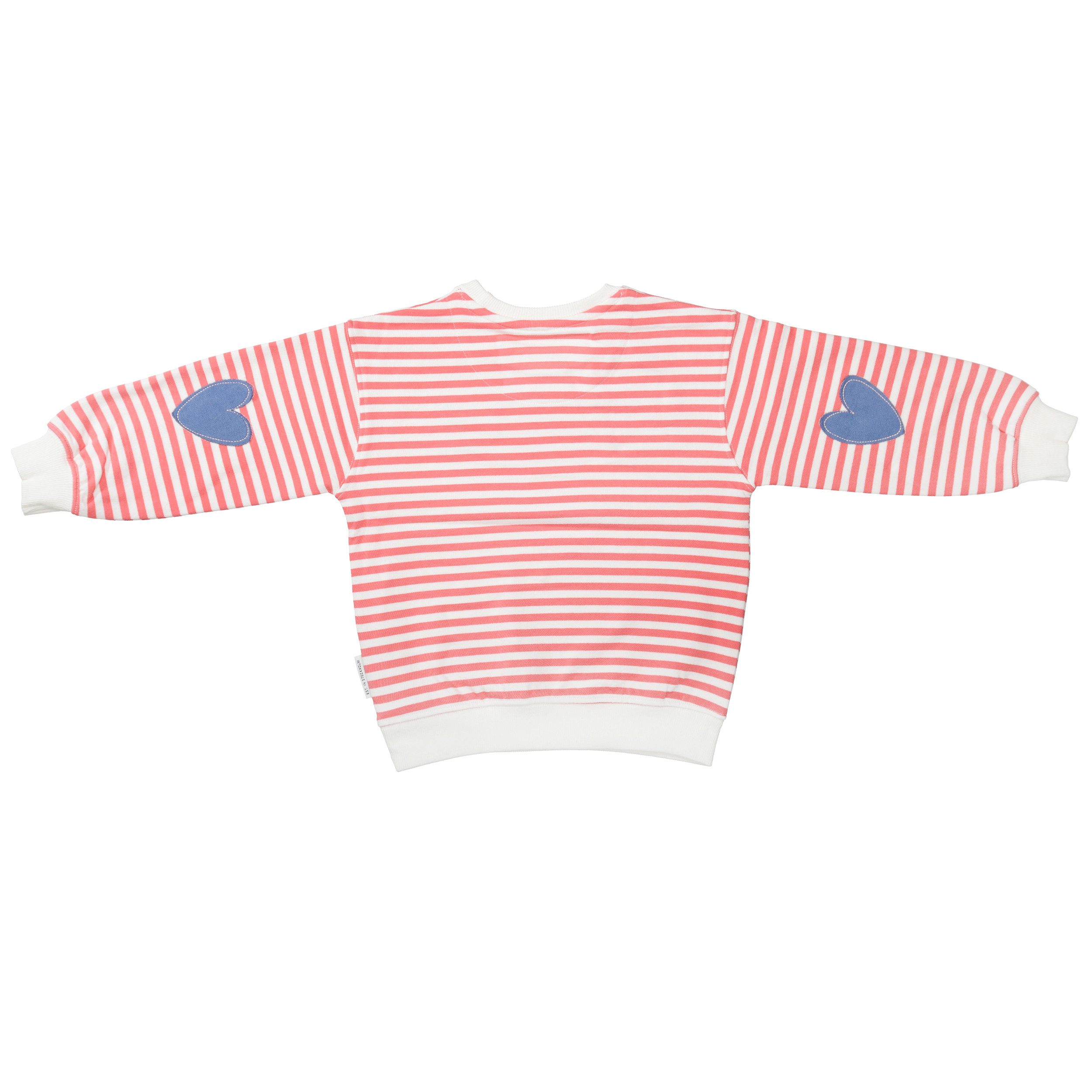 Marc O'Polo Sweatshirt Reine Baumwolle, für kleine Mädchen, kontrastfarbene Details