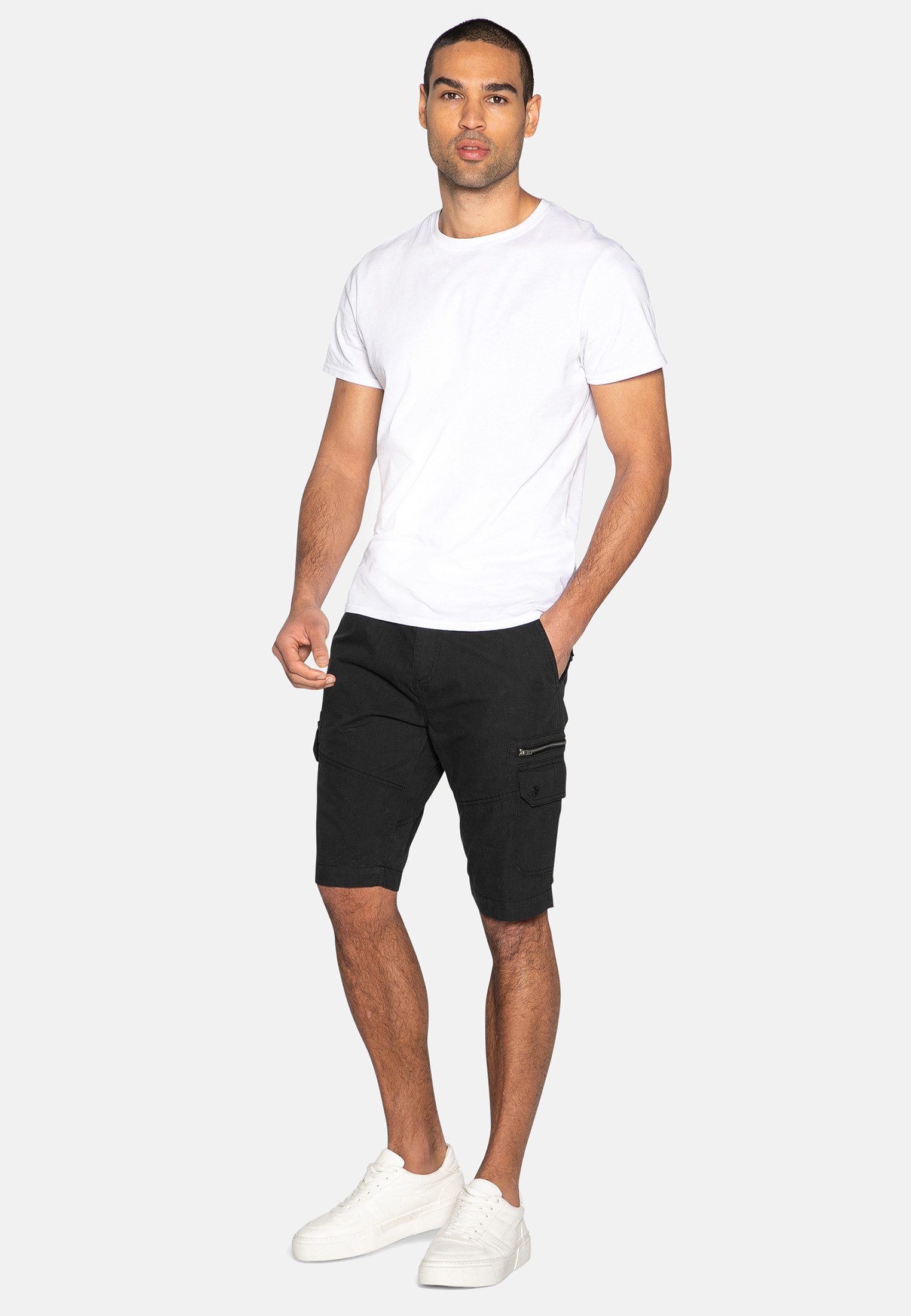 Threadbare Shorts Propane (1-tlg) mit Gürtelschlaufen