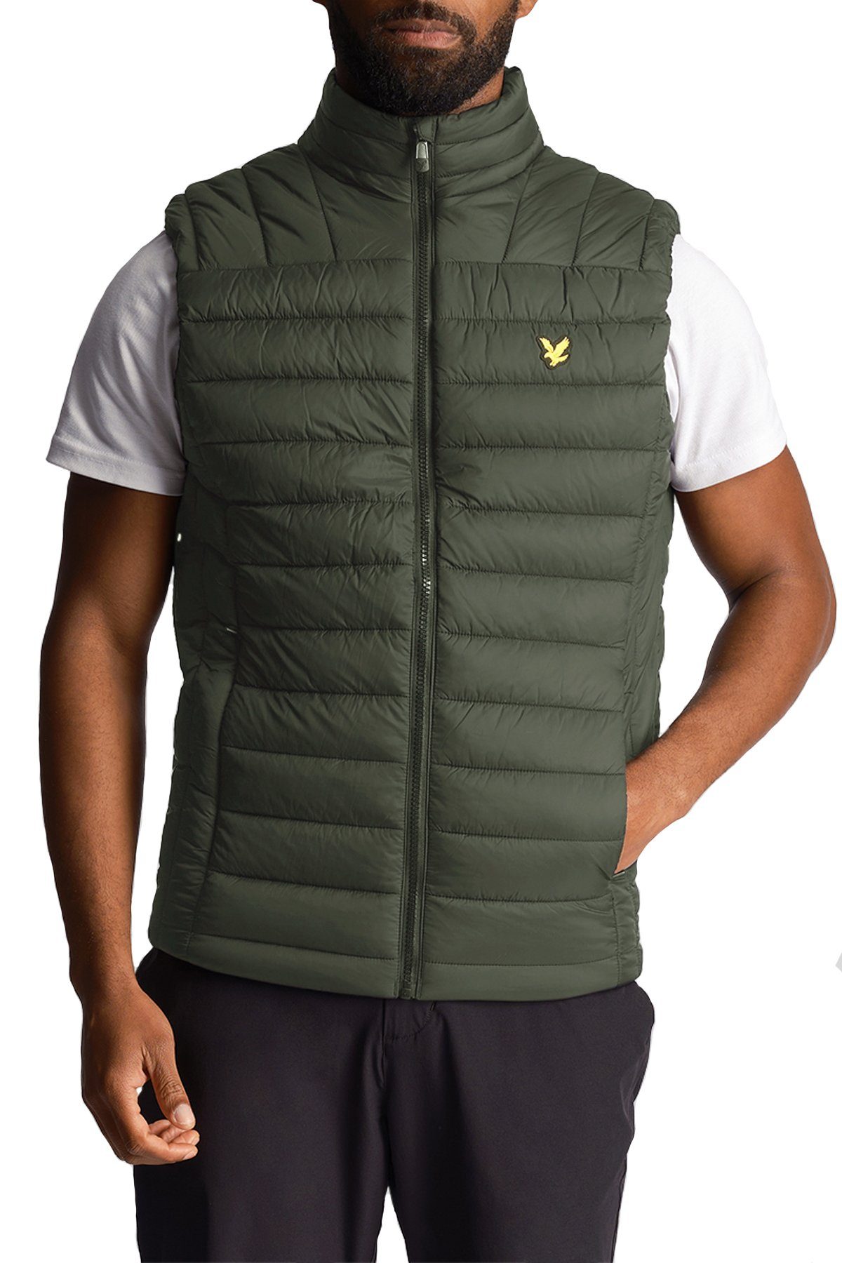 Lyle & Scott Steppweste Mit Wärmender Wattierung Grasgrün