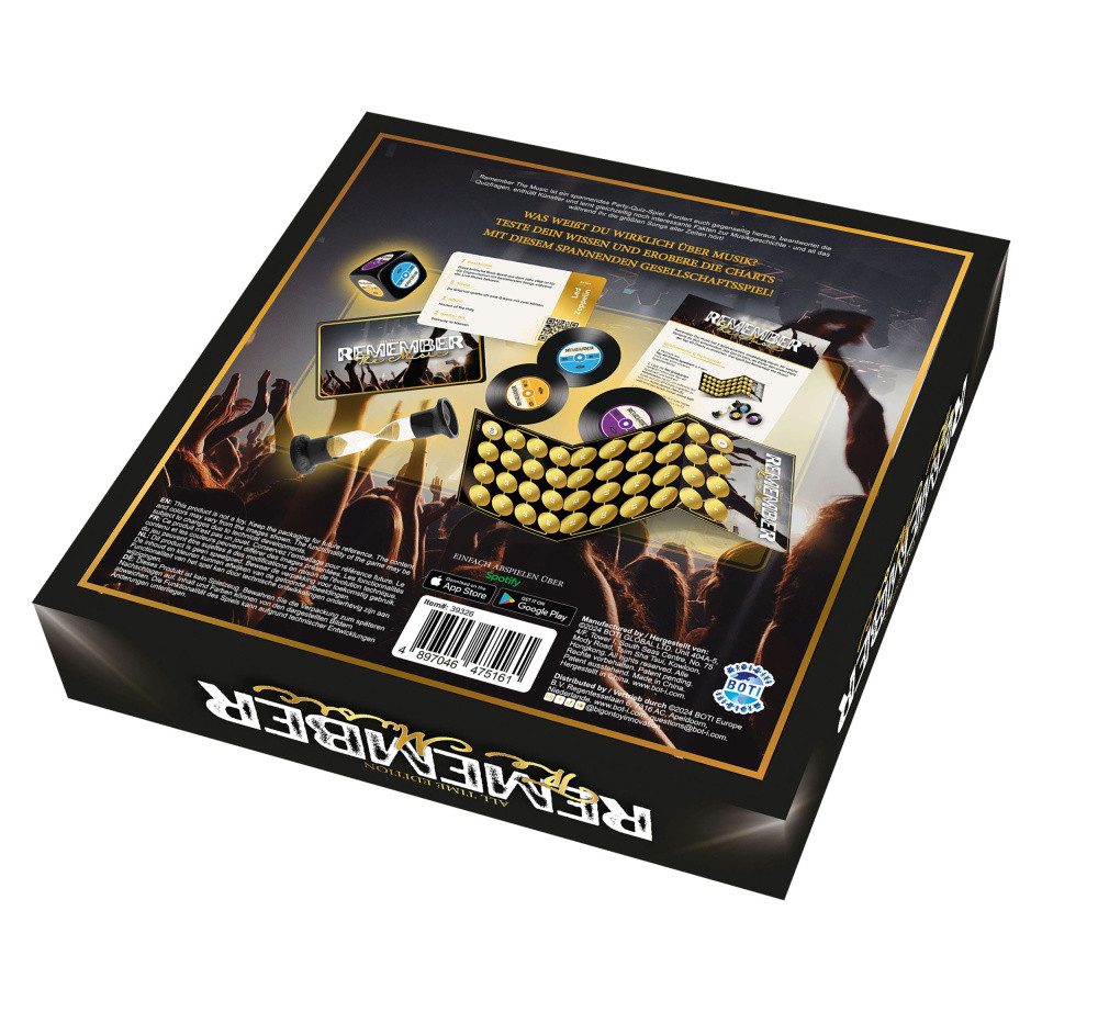 BOTI Spiel Remember The Music Brettspiel *Deutsche Version*