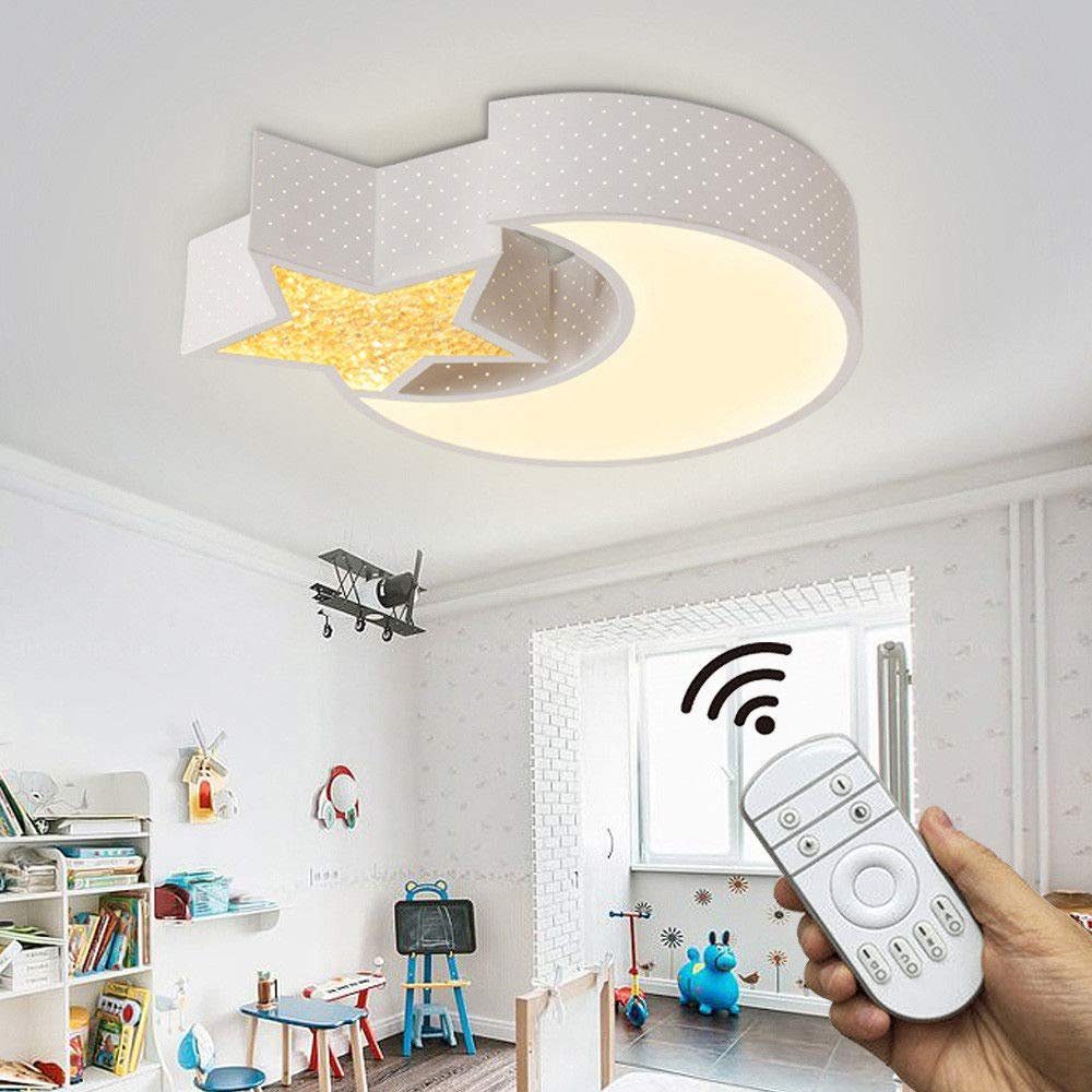 Natsen Deckenleuchte, 24W LED Deckenlampe Kinderlampe voll dimmbar mit