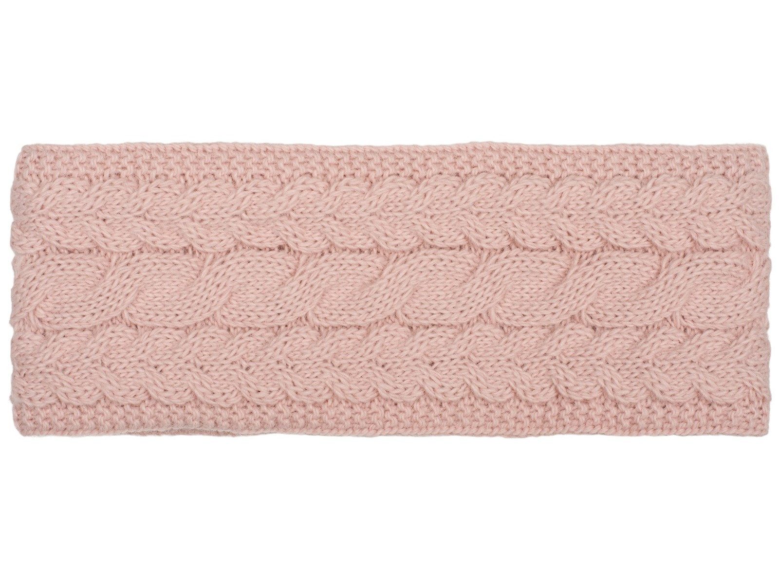 styleBREAKER Stirnband Strick Stirnband mit Zopfmuster (1-St)