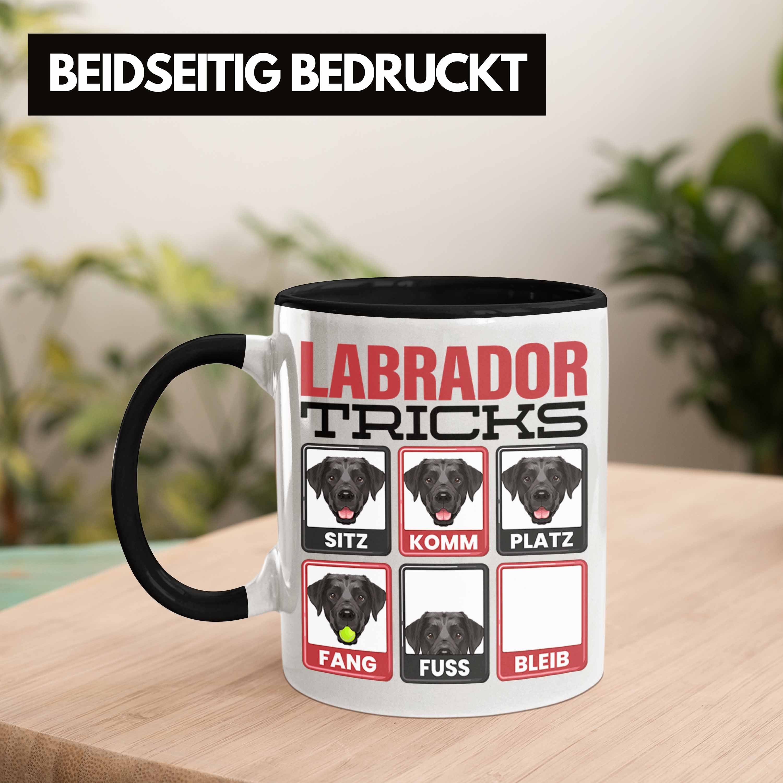 Trendation Tasse Labrador Besitzer Tasse Lustiger Labrador Schwarz Geschenkidee Geschenk Spruch