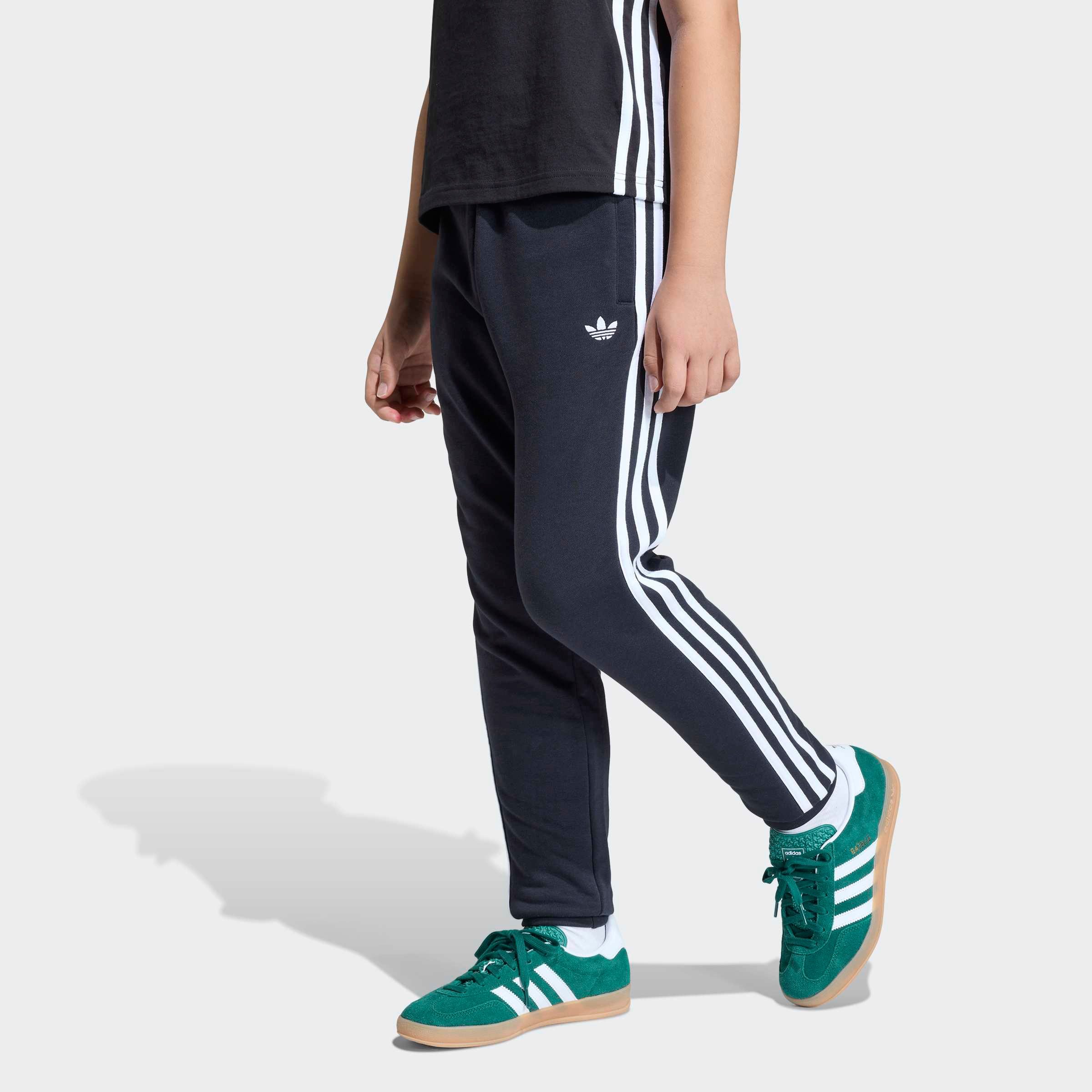 adidas Originals Sporthose 3S PANTS für Kinder, mit Gummizug, aus Baumwolle und Polyester