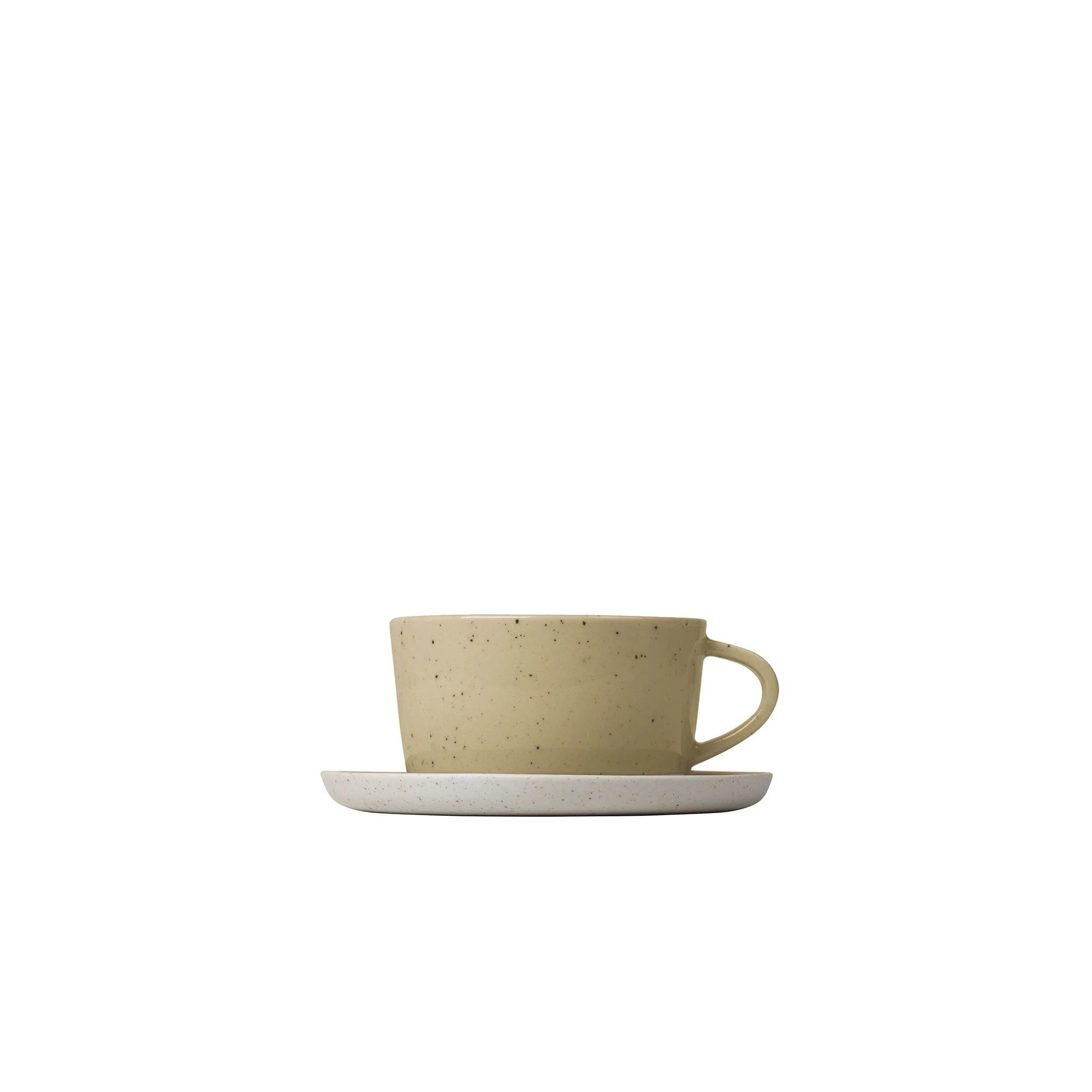 blomus Tasse -SABLO- Designer Tassen: Robust, ästhetisch & einzigartig, Steingut, 2er Set, 250 ml, Teetassen, Steingut, Hochwertig, Spülmaschinengeeignet