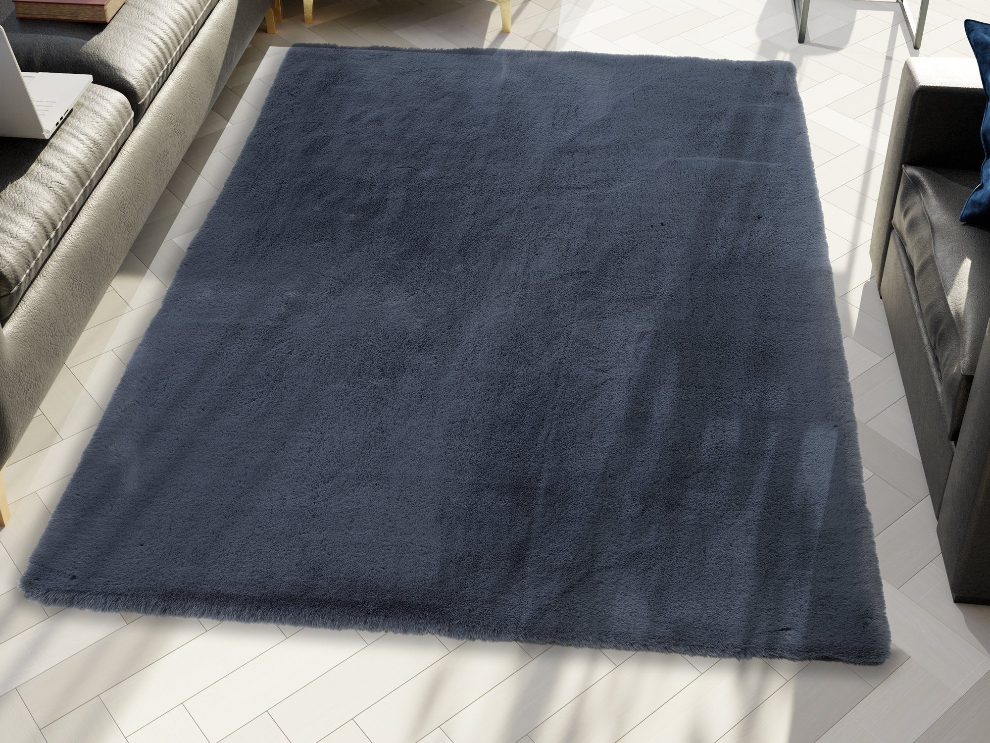 OCI DIE TEPPICHMARKE Hochflor-Teppich »ROCKY SOFT«, rechteckig, 35 mm Höhe, günstig online kaufen