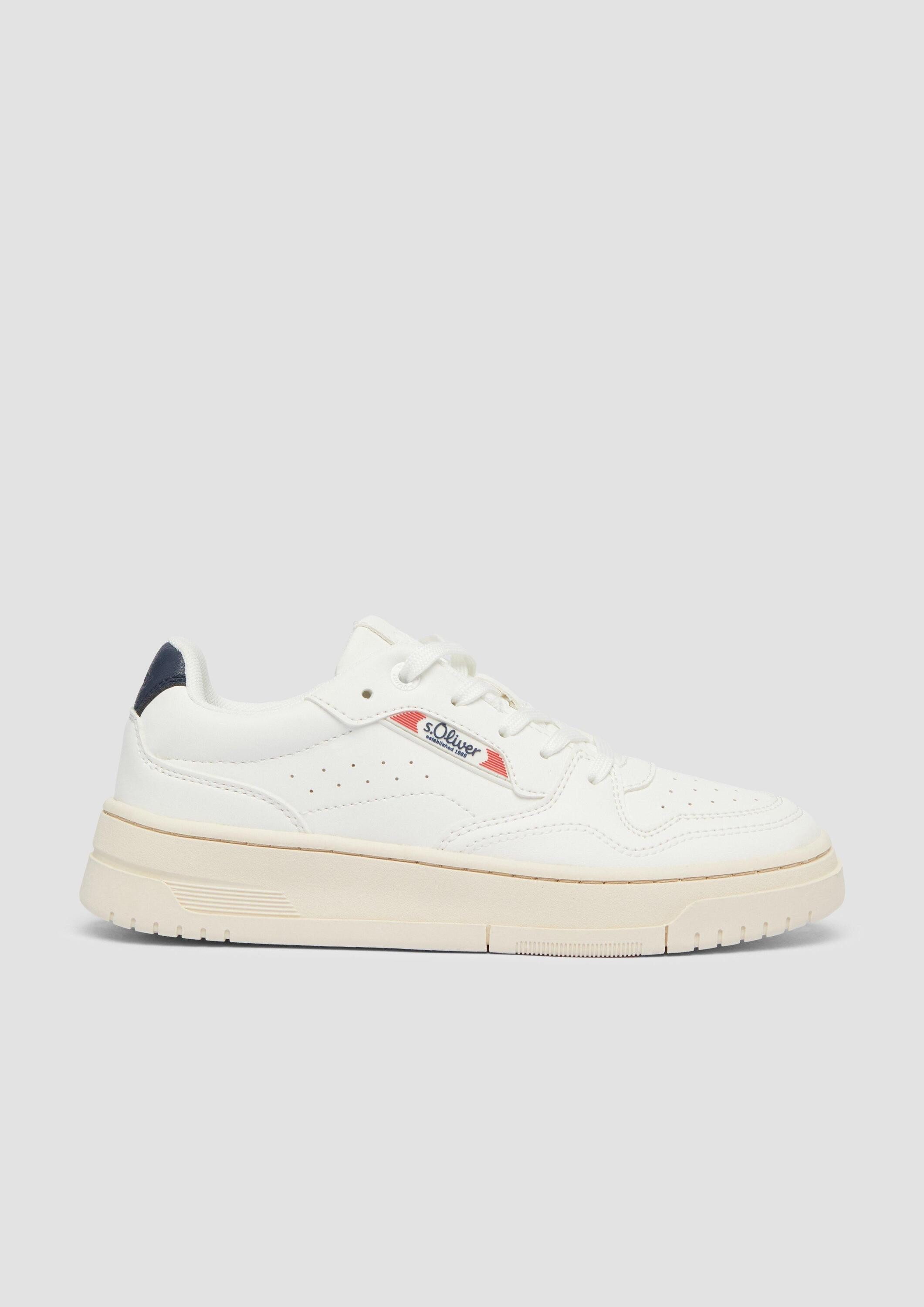 s.Oliver Sneakers Sneaker Sneaker in Leder-Optik