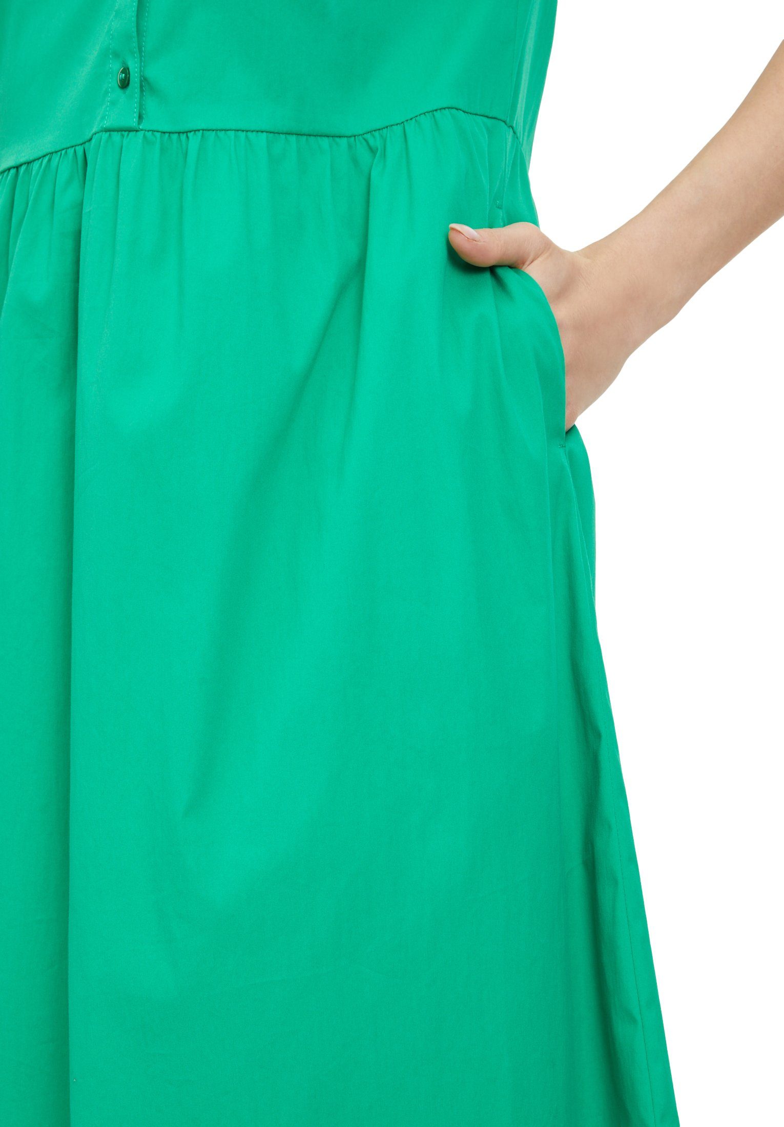 Vera Mont (1-tlg) mit Cactus Minikleid Knopfleiste Green