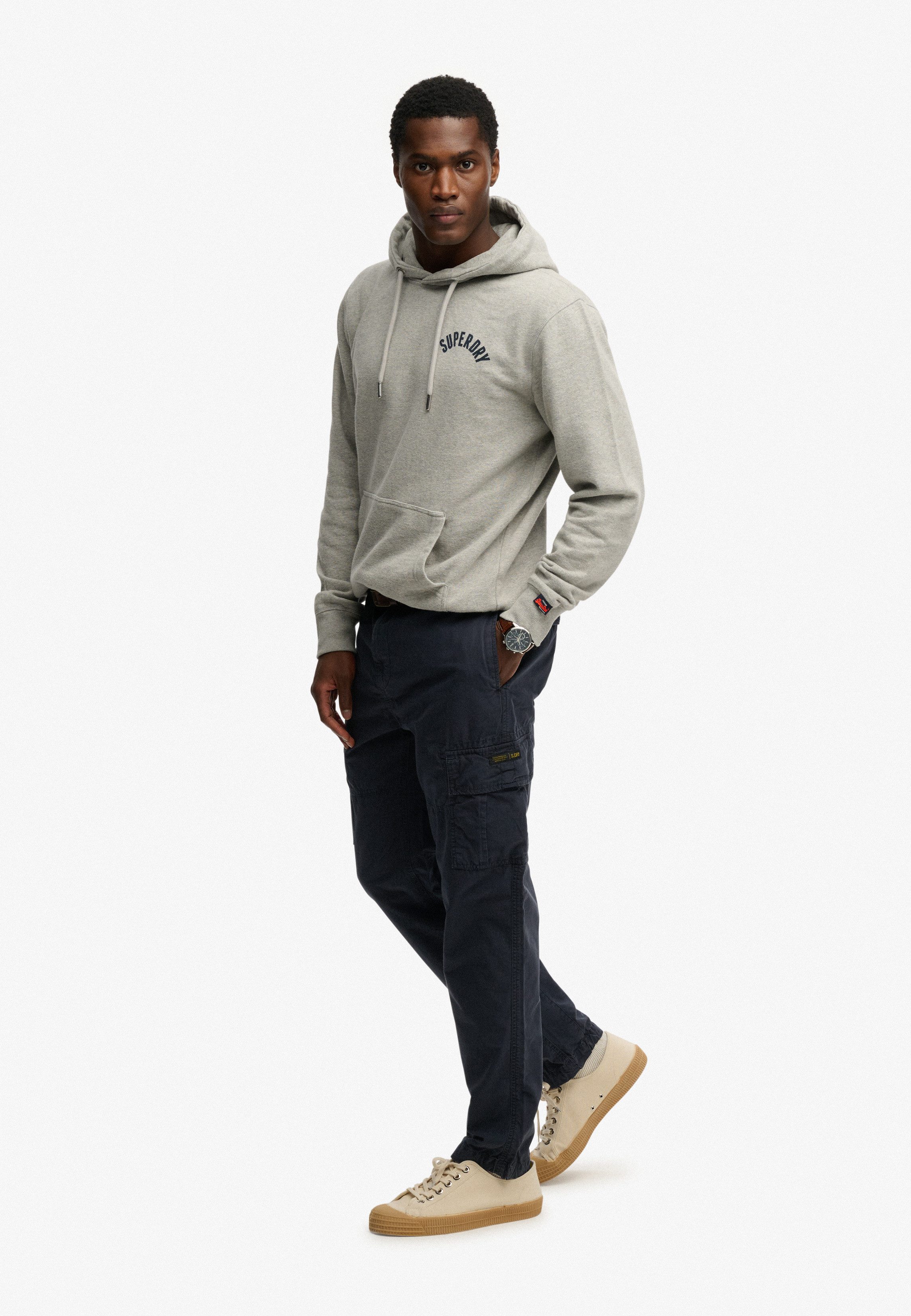 Superdry Cargohose RIPSTOP LIGHT CARGO PANT Regular Fit, knöchellange Schnittform, mit Reißverschluss