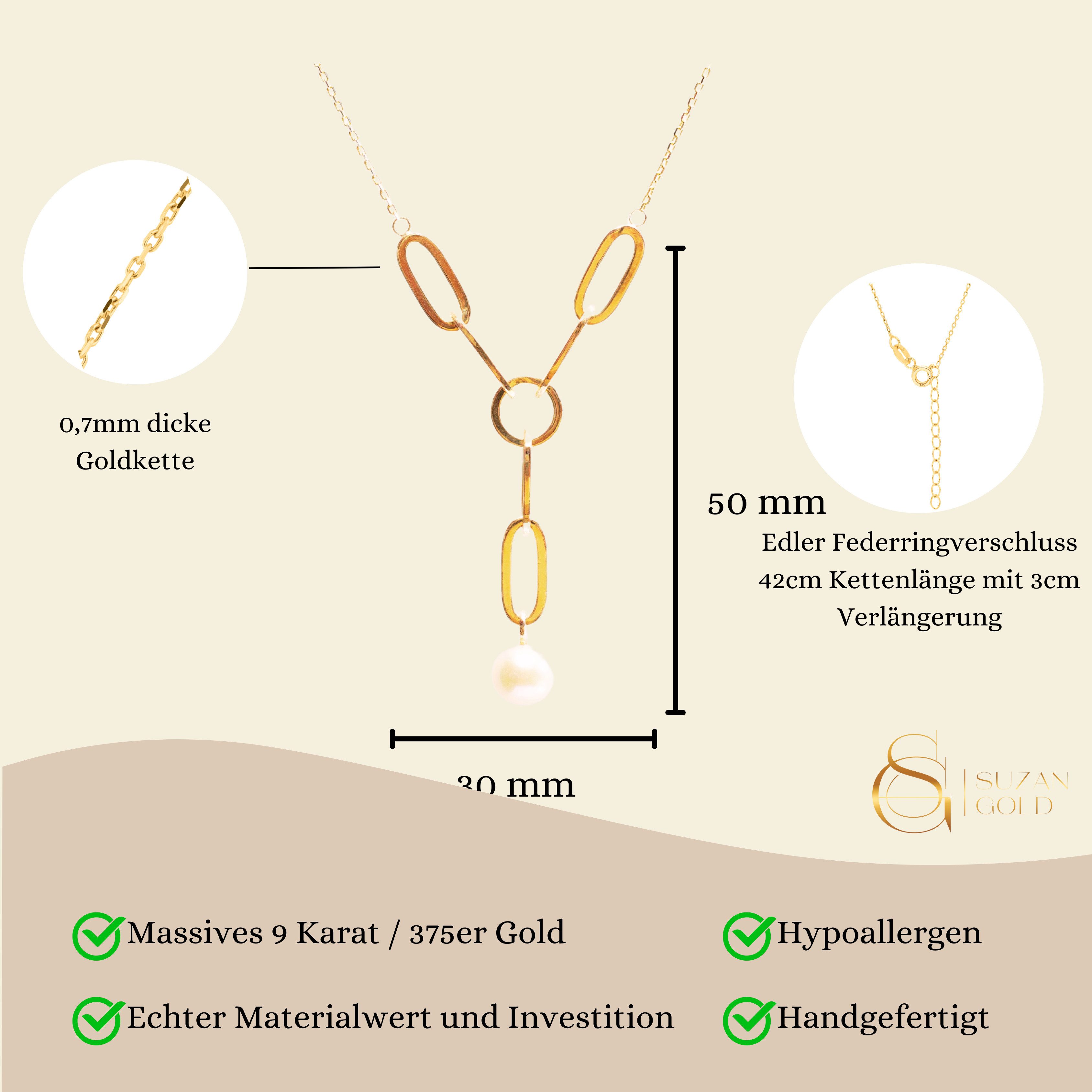 Suzan Gold Goldketten-Set Pearl treasure Kette günstig online kaufen