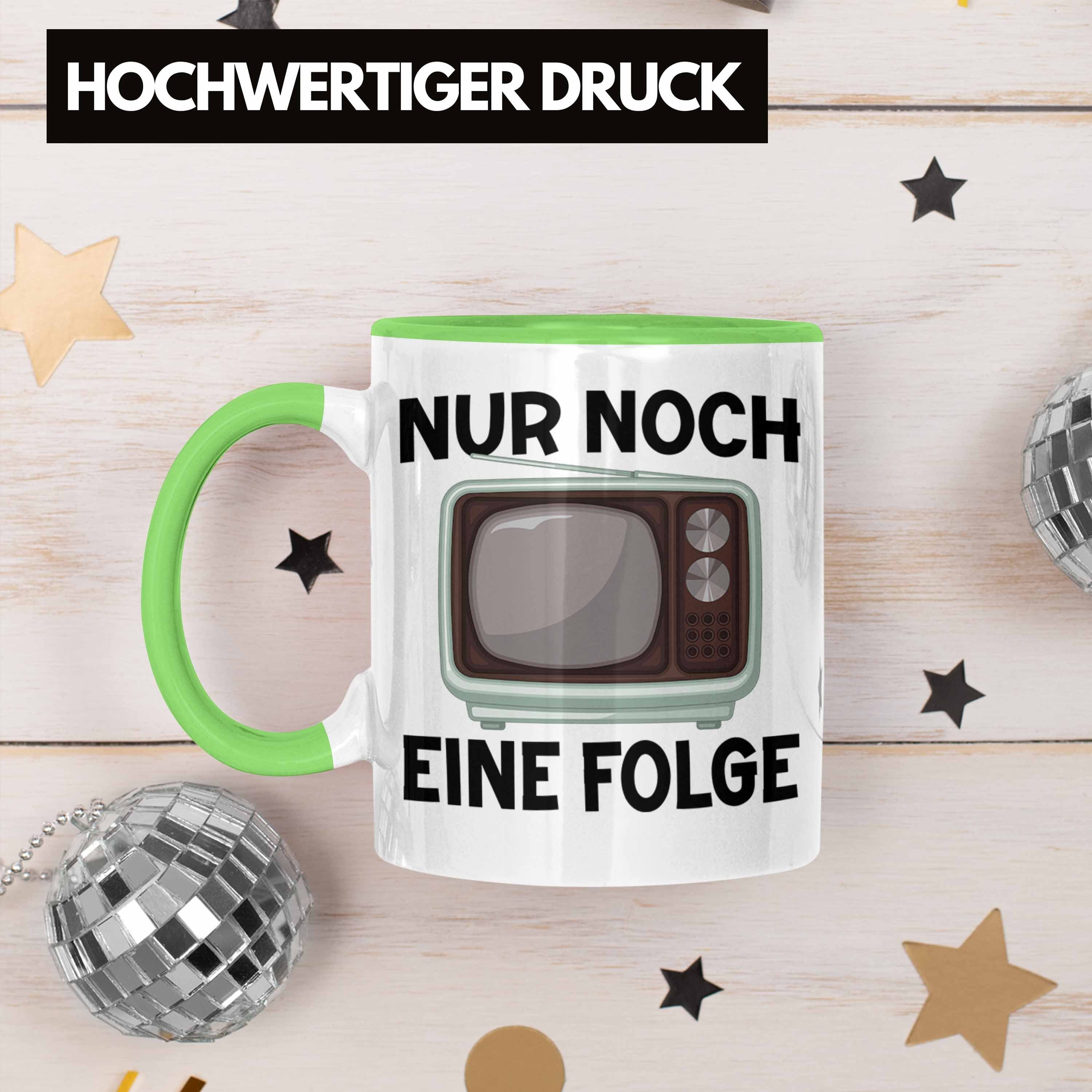 Gucker Seri Trendation Nur Trendation Noch Geschenkidee Tasse Tasse Folge Serien Grün Eine -