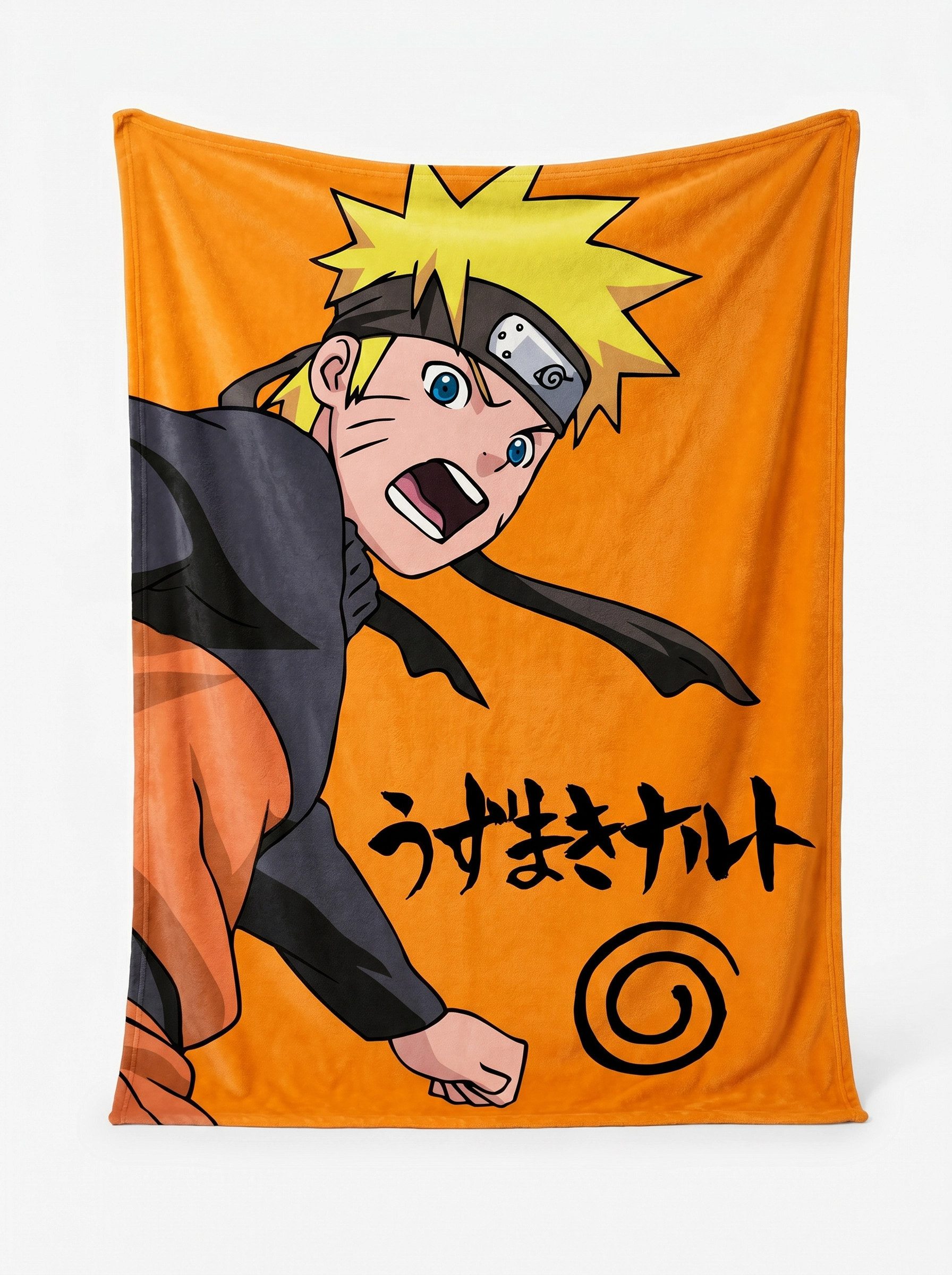 Kinderdecke Naruto Shippuden Kinder Fleecedecke, Naruto, leichte Kuscheldecke 100x140 cm
