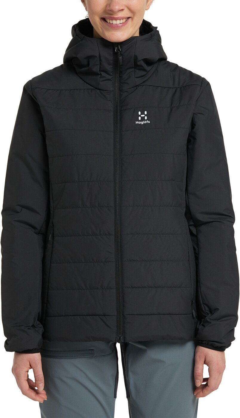 Haglöfs Funktionsjacke Mimic Silver Hood Women TRUE BLACK