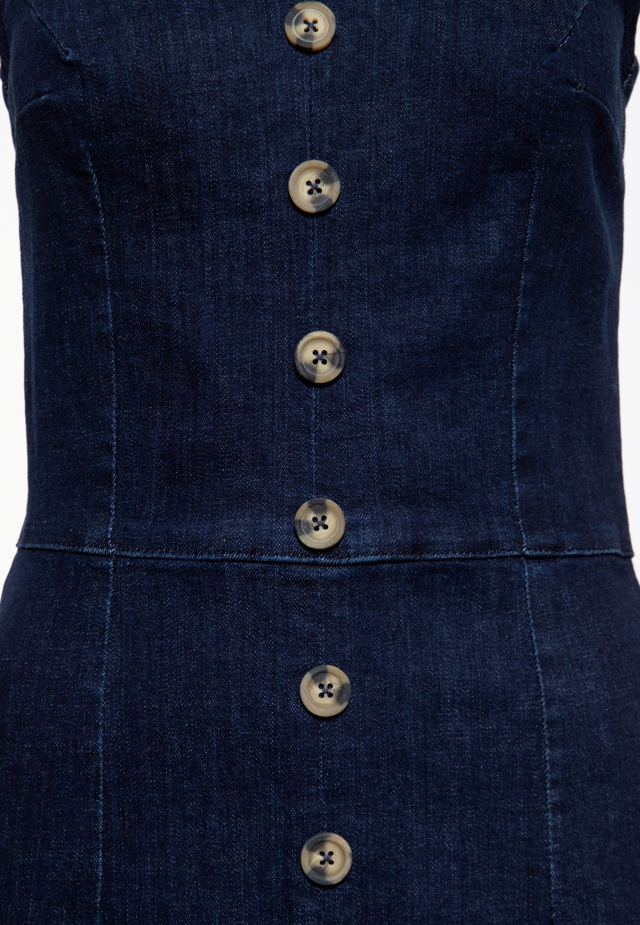 QueenKerosin Etuikleid (1-tlg) mit Rückendekolleté