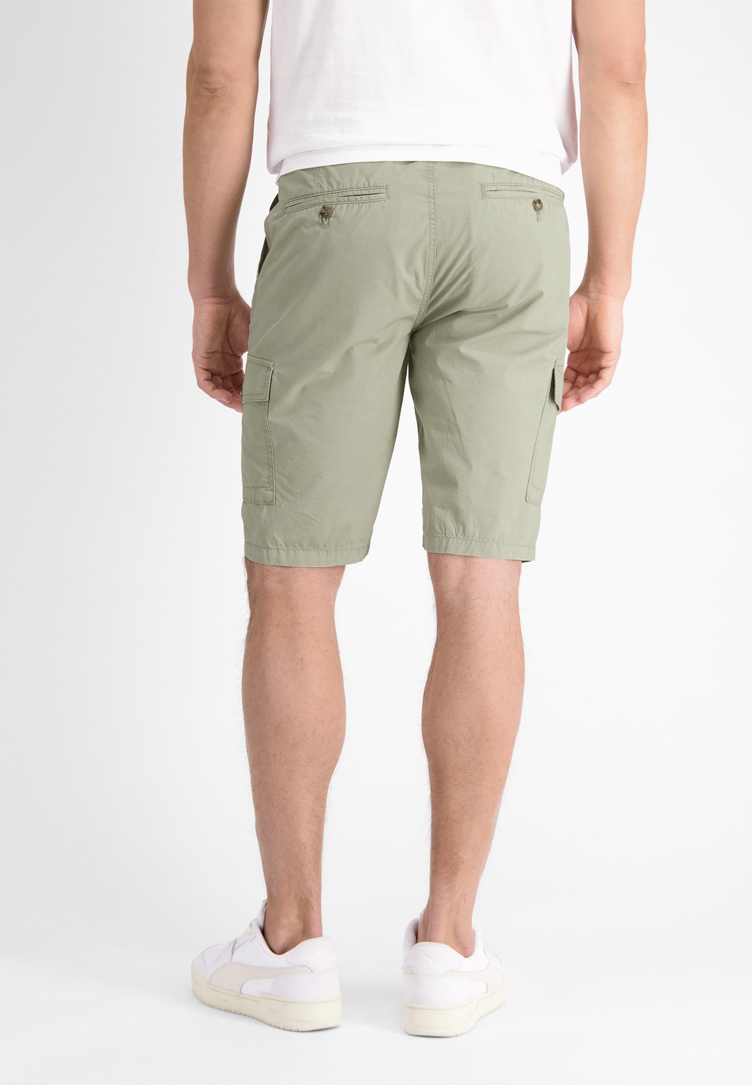 LERROS Bermuda, LERROS Cargo unifarben REED Bermudas FADED