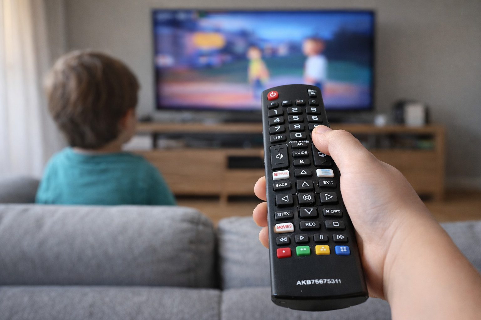 azurano Ersatz für LG AKB75675311, AKB75675325 Universal-Smart-TV-Fernbedienung (Ersetzt auch AKB75095308, AKB75375608, AKB75095303, AKB75675301)