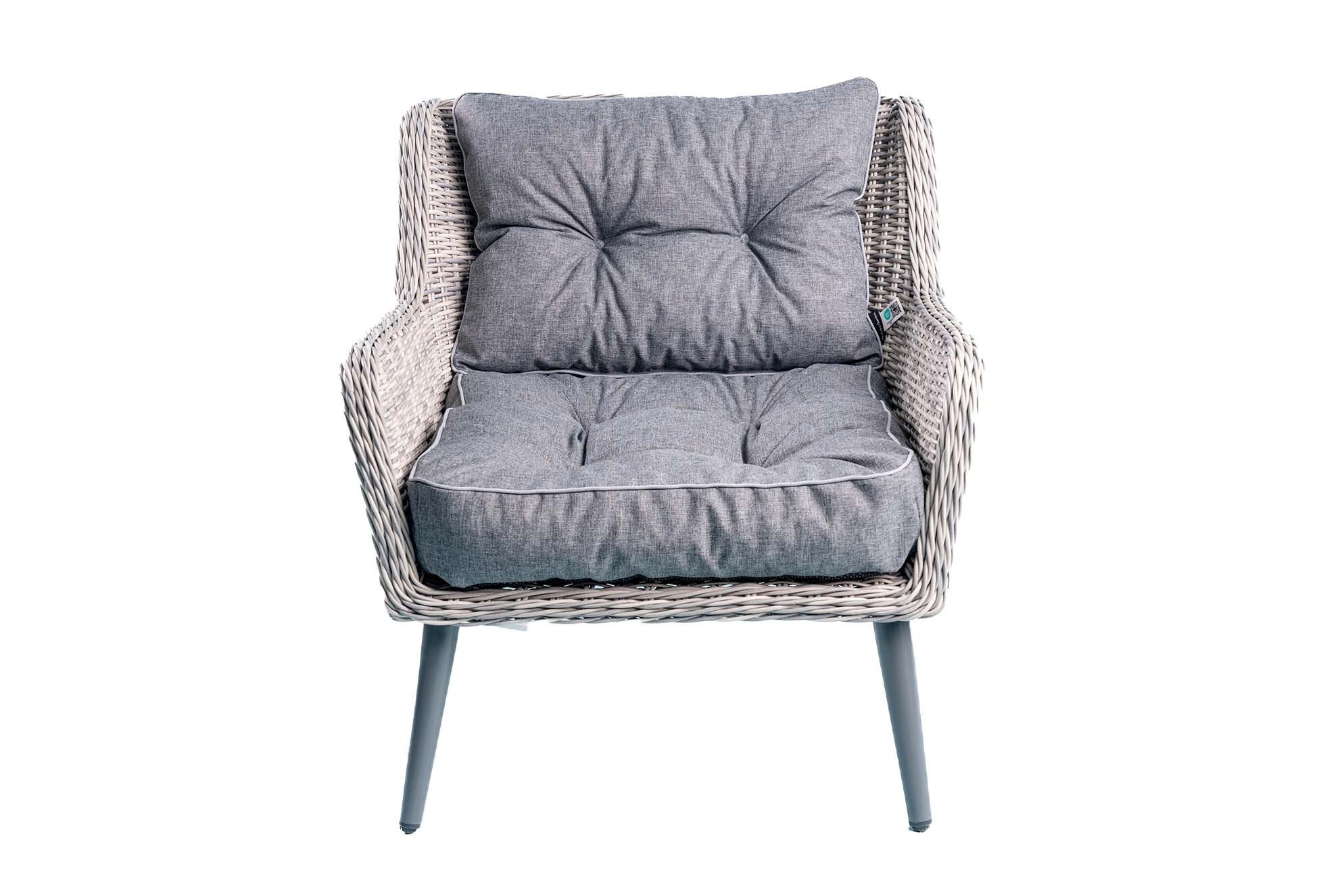 TexDeko Stuhlkissen Loungekissen Gartenpolster Set mit günstig online kaufen