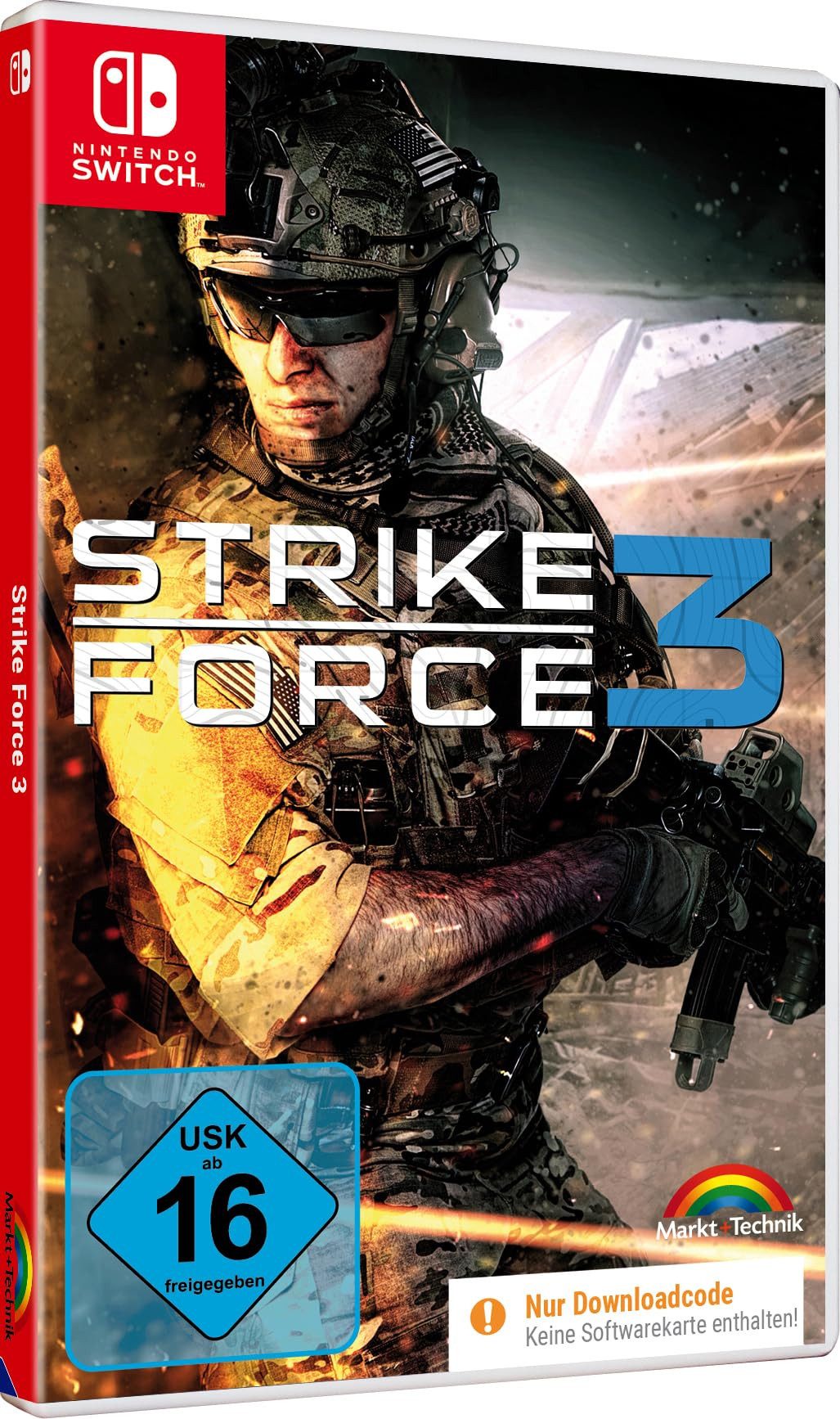 Strike Force 3 - Action Shooter Game für Switch - Code in a Box (Code in a Box), Nintendo Switch