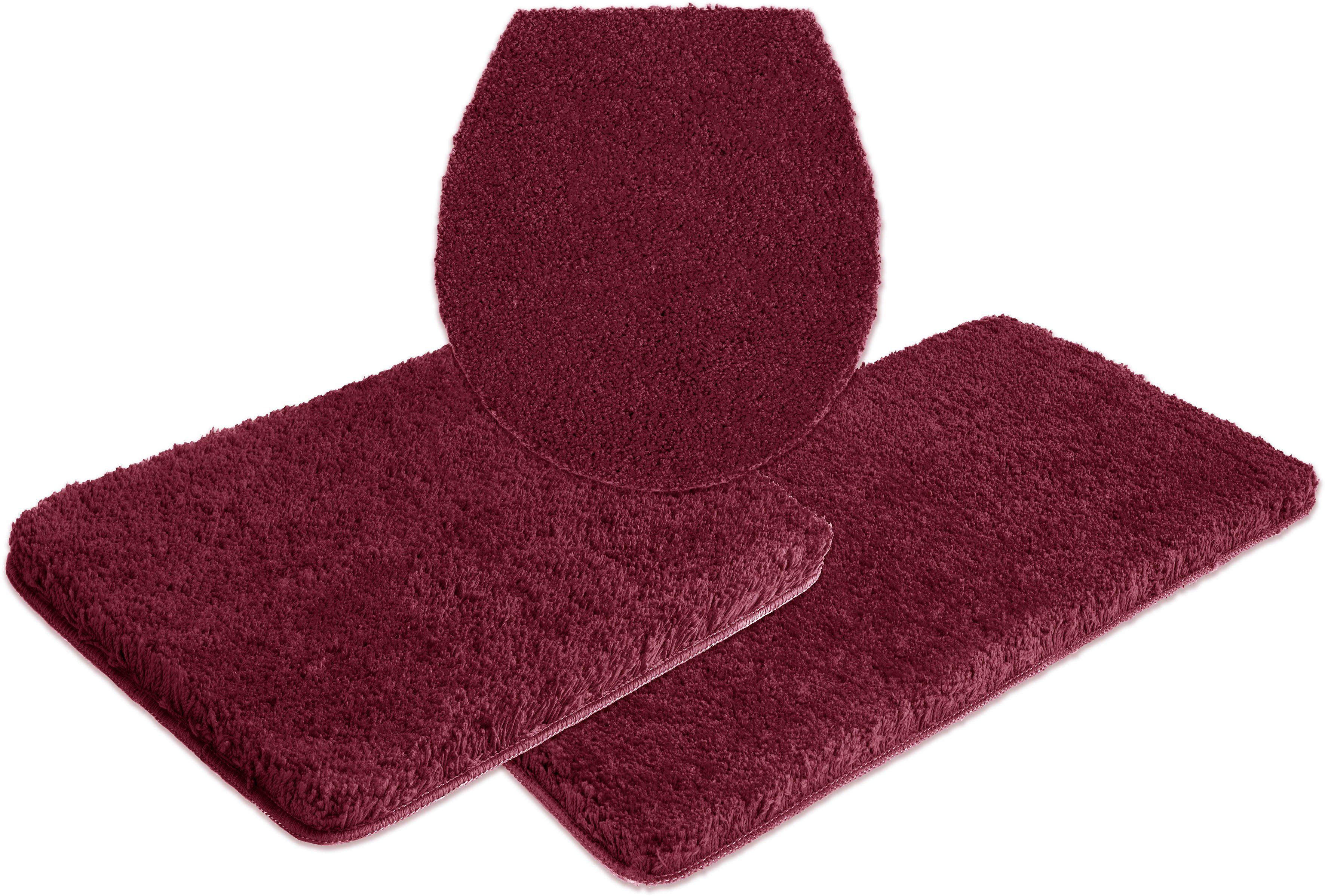 my home Badematte Sanremo, Badvorleger, Badezimmer Teppich, sehr weich, Höh günstig online kaufen