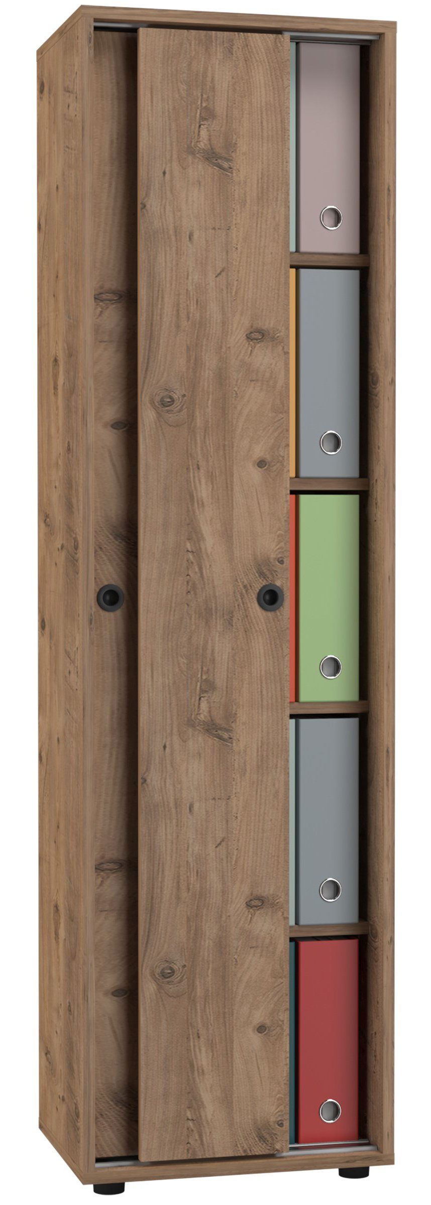 VCM Aktenschrank Ulas 5 ST 168x49x38cm (1-St) mit 5 Fächern, Büromöbel