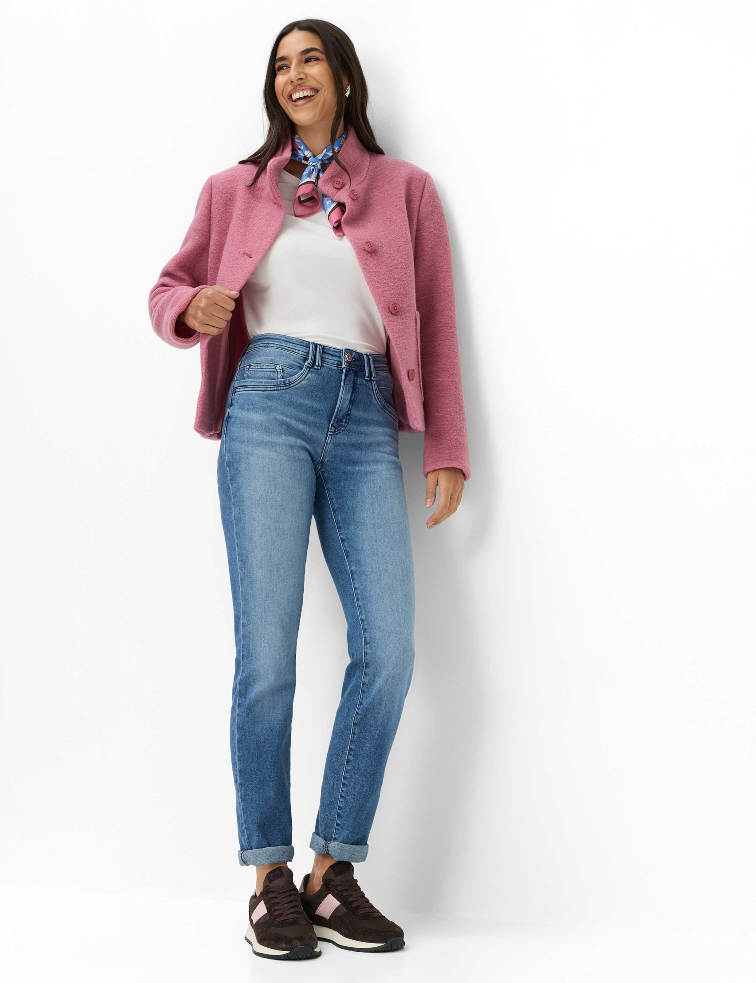 Brax 5-Pocket-Jeans Style CAROLA Denim: Five-Pocket-Jeans im Feminine Fit – Bild 2 von 5