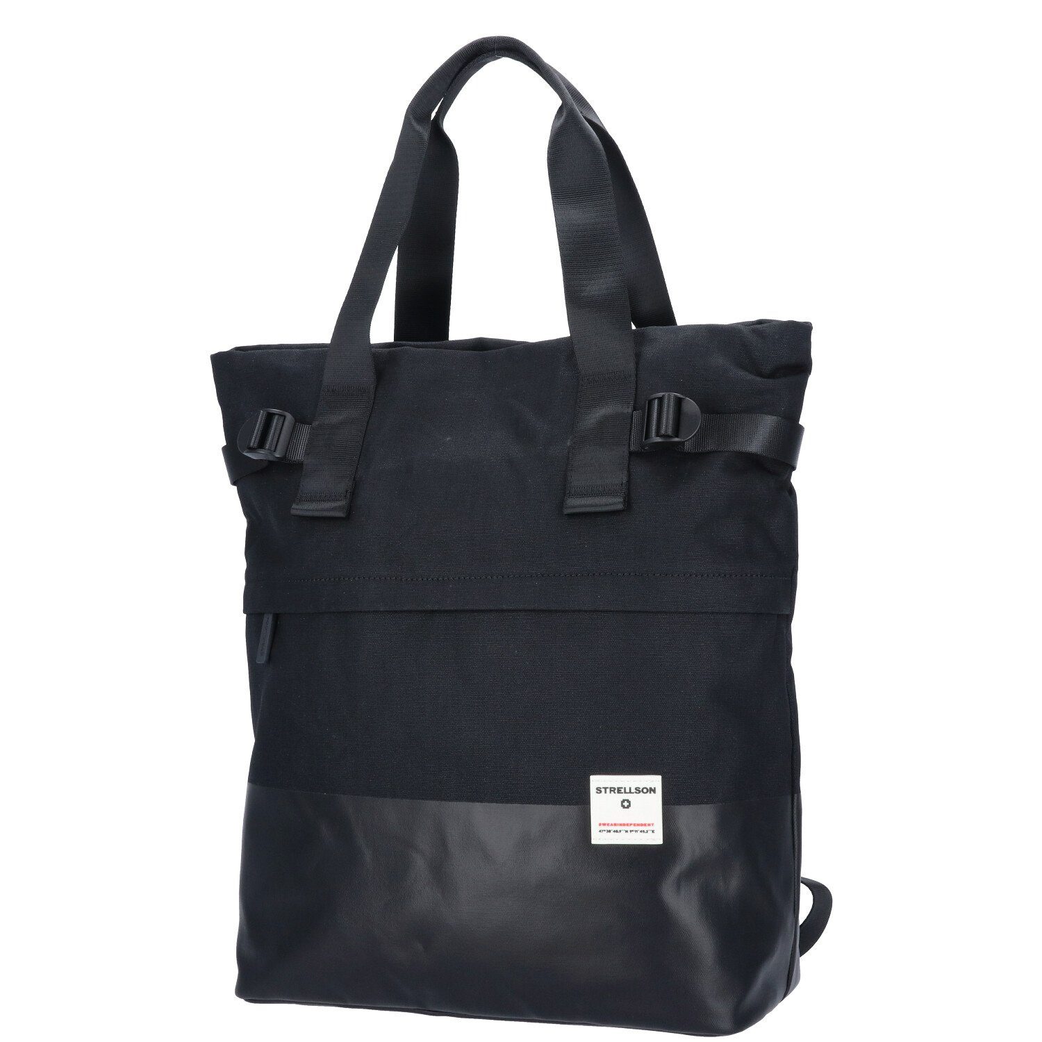 Strellson Umhängetasche Strellson Shopper/Rucksack Tottenham 2.0 Jake Black (1, 1-tlg., 1)