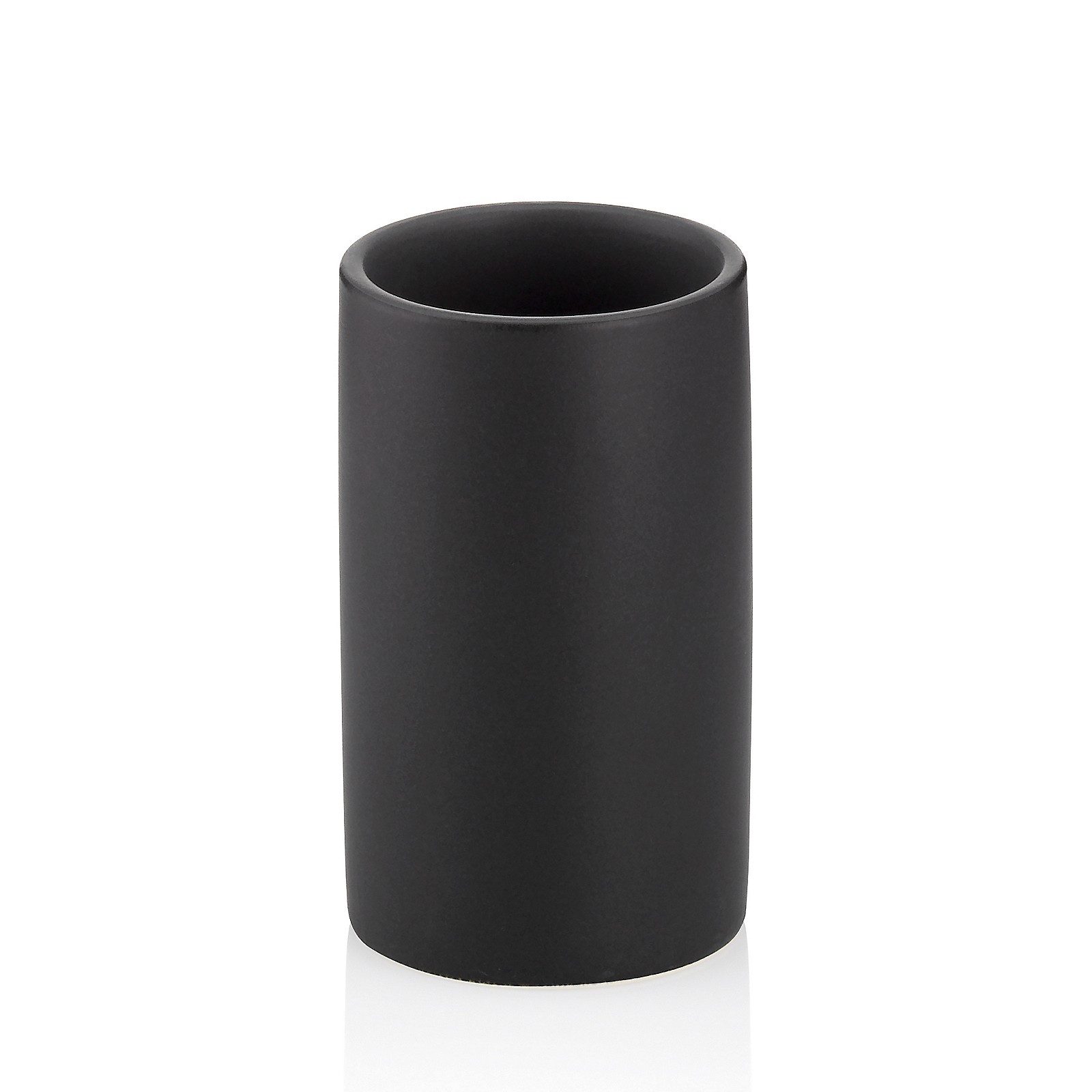 kela Zahnputzbecher Matsi, matte Optik, innen schwarz