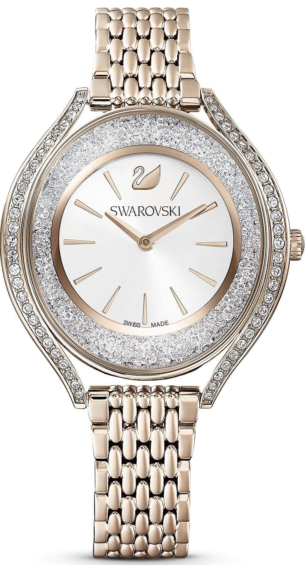 Swarovski Quarzuhr CRYSTALLINE AURA 5519456, Armbanduhr, Damenuhr, Swarovsk günstig online kaufen