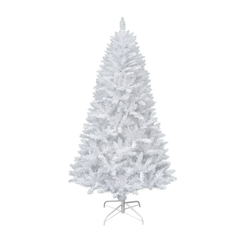 RS Trade Künstlicher Weihnachtsbaum Weihnachtsbaum „Snowflake“ PVC 1015