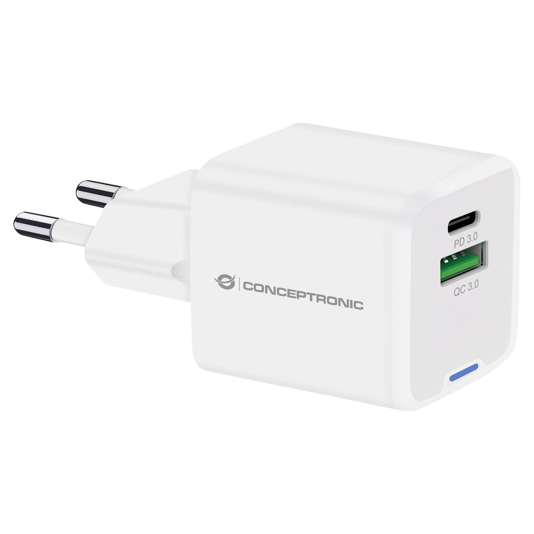 Conceptronic CONCEPTRONIC USB-Ladegerät ALTHEA15W USB-C USB-A USB-Ladegerät