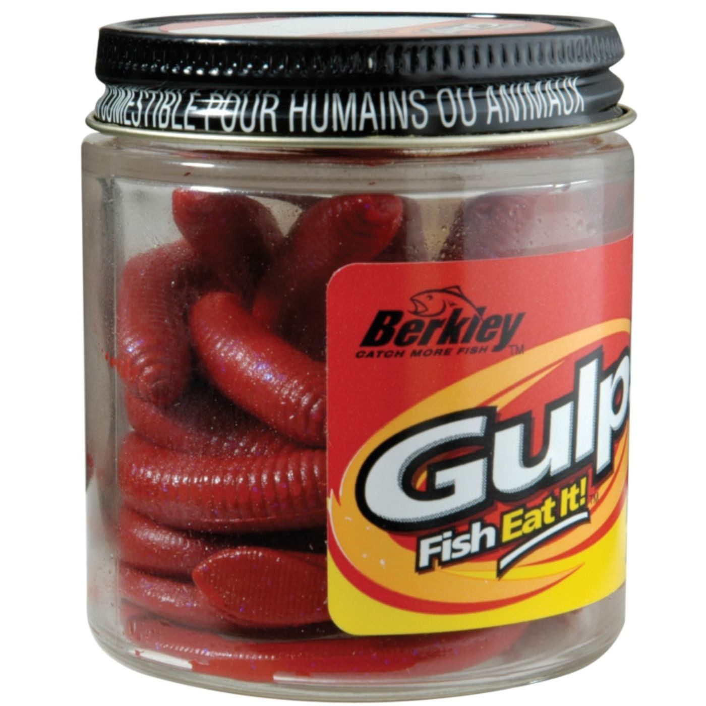 Kunstköder Berkley Gulp! Nightcrawler - 10 Gummiwürmer