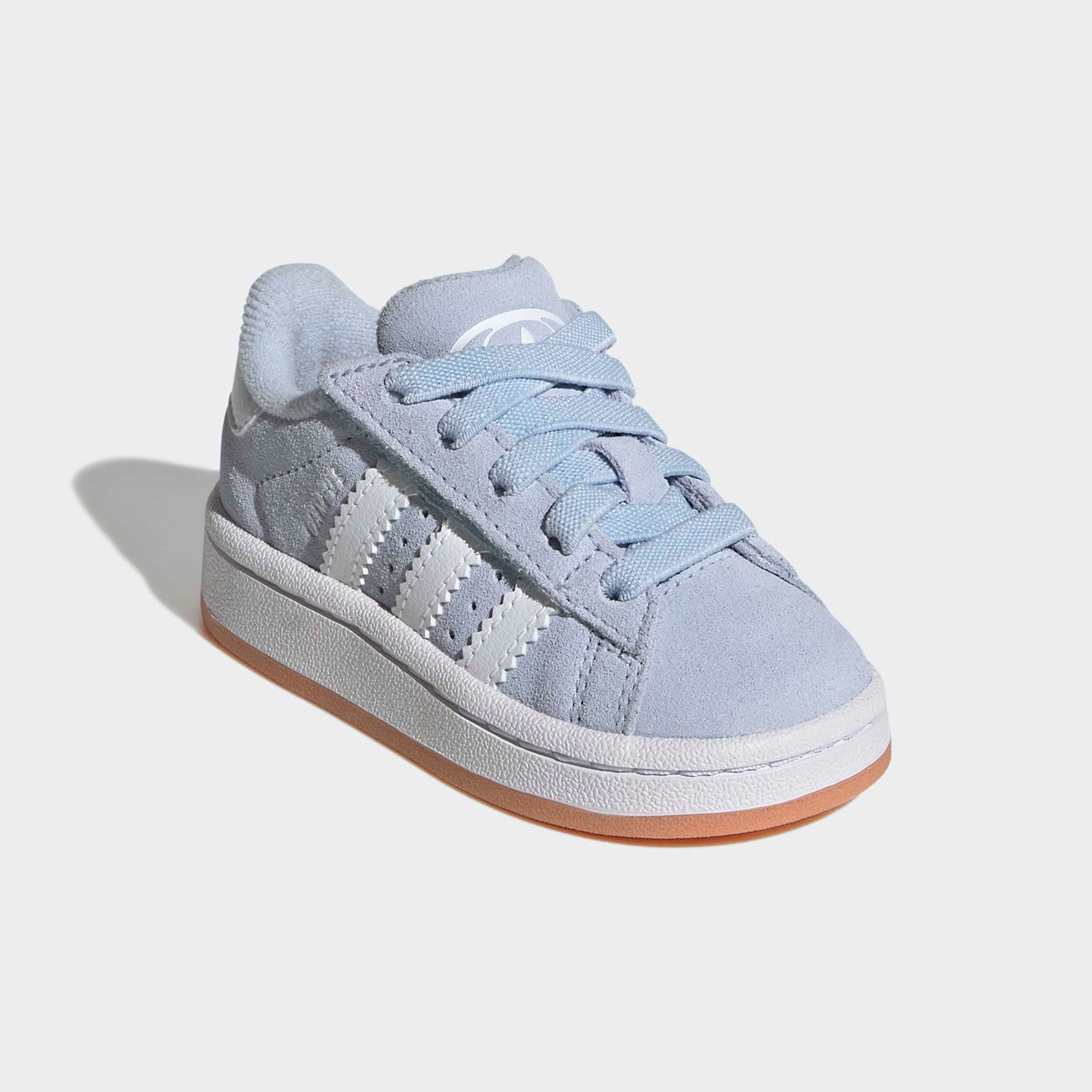 adidas Originals CAMPUS 00S COMFORT CLOSURE ELASTIC LACE Sneaker für Babys und Kleinkinder aus Leder und Wildleder, mit Gummisohle