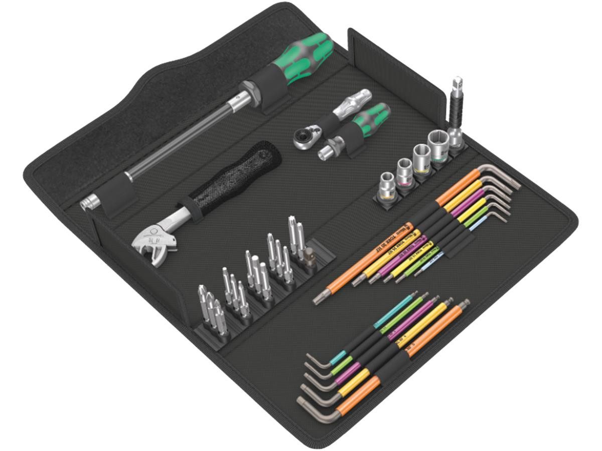 Wera Schraubendreher Kraftform Kompakt F 1, (35 St), 35-teilig, für Fensterbauer