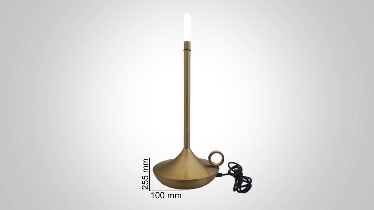 LIGHTVISION LED Nachttischlampe Tischlampe Kerzendesign