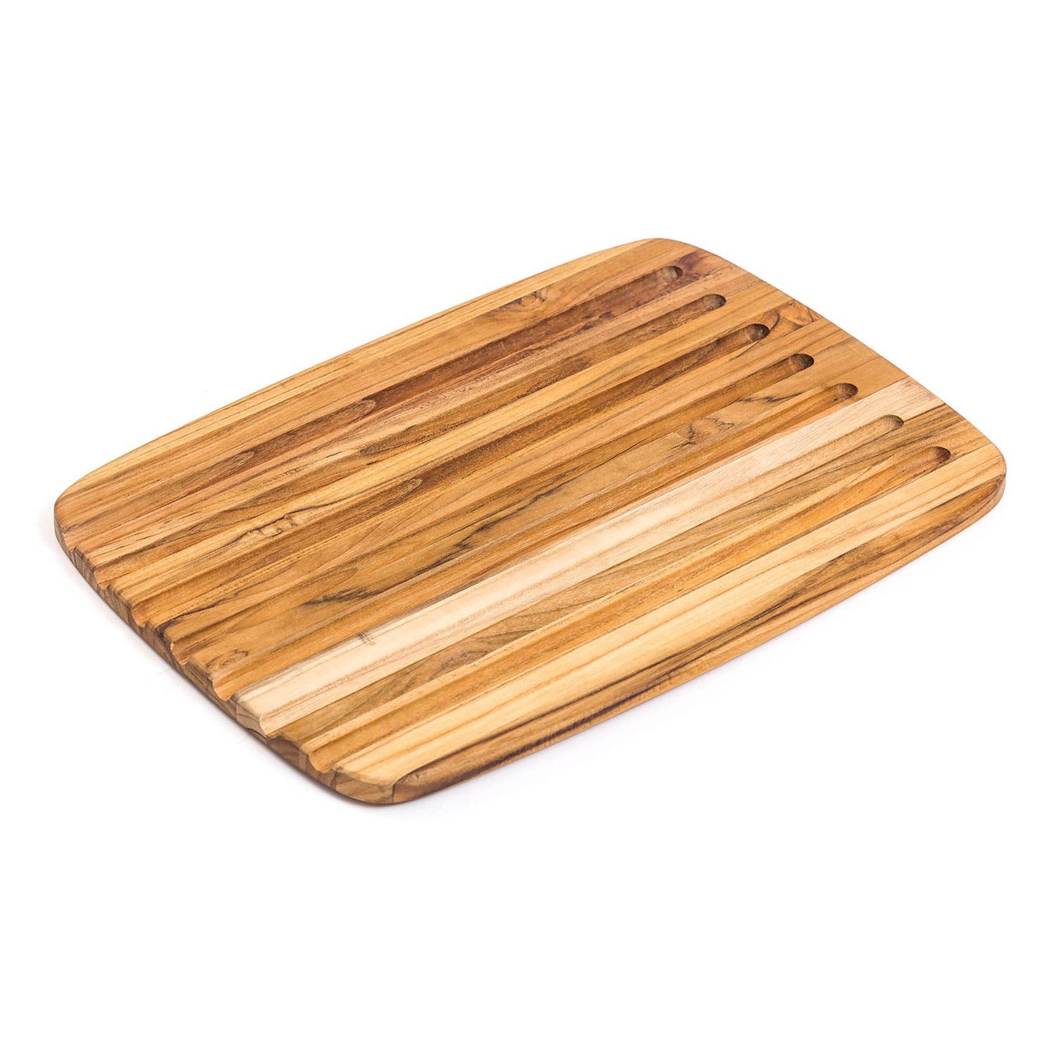 Teakhaus Schneidebrett ESSENTIAL, braun, Teakholz, (L)