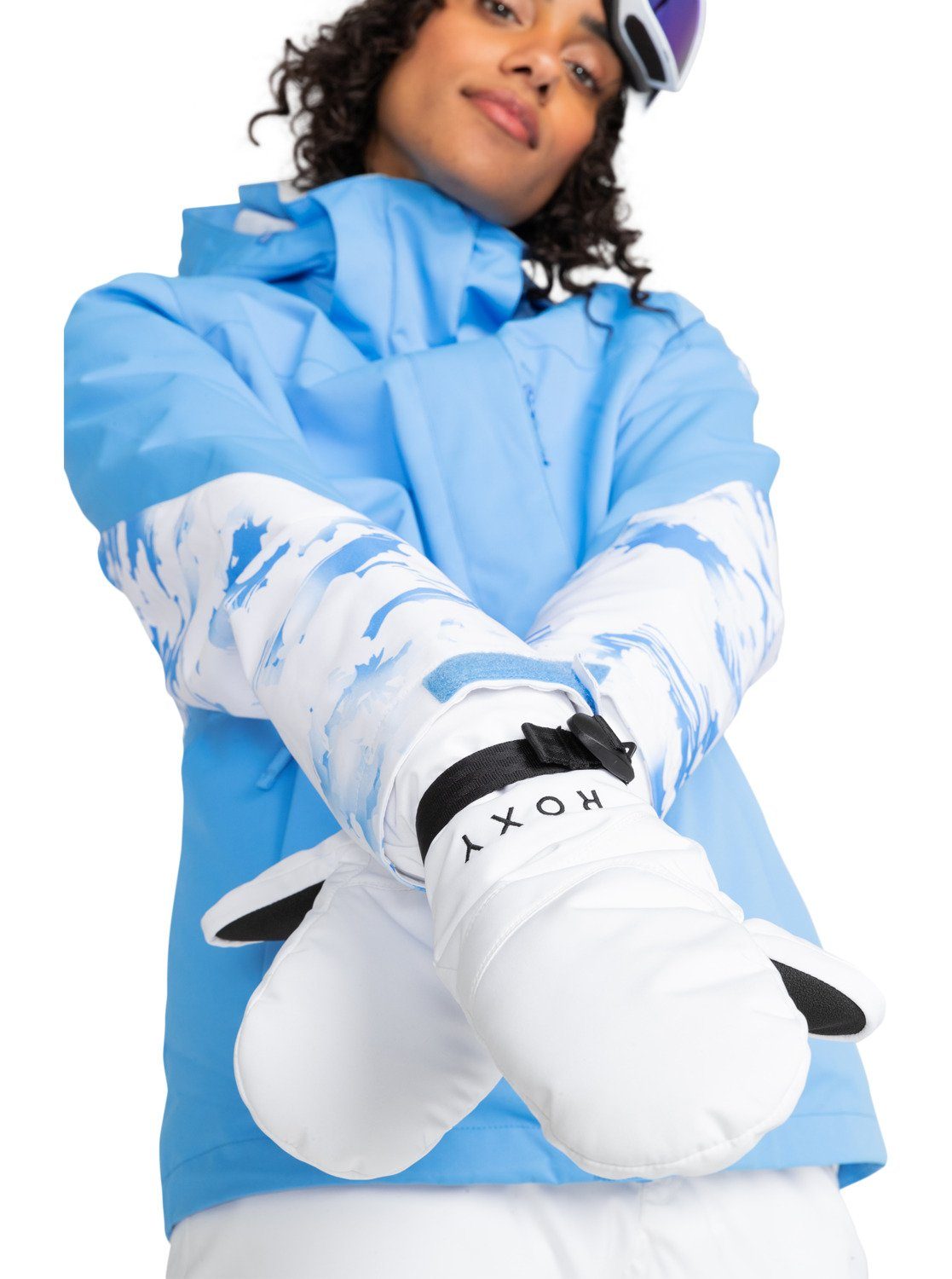White Bright ROXY Snowboardhandschuhe Roxy Jetty