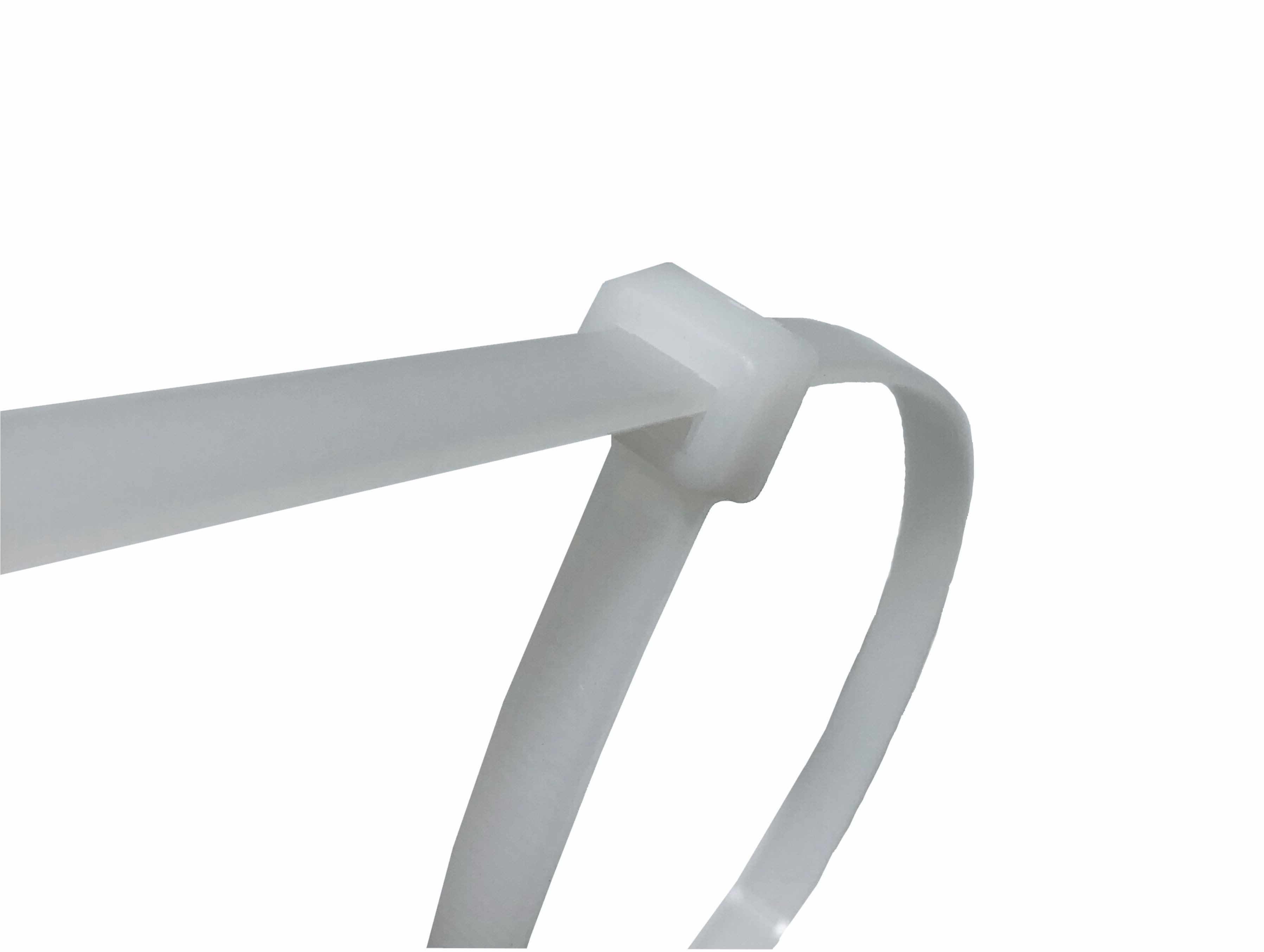 AEGITEX Kabelbinder 300 x 4,8 mm, Kabelbinder Industriequalität, 100 Stück