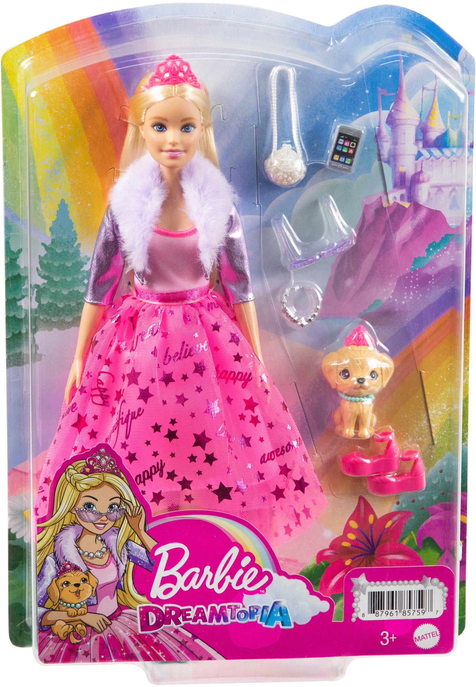 Barbie Prinzessinnen Abenteuer Anziehpuppe Mattel®