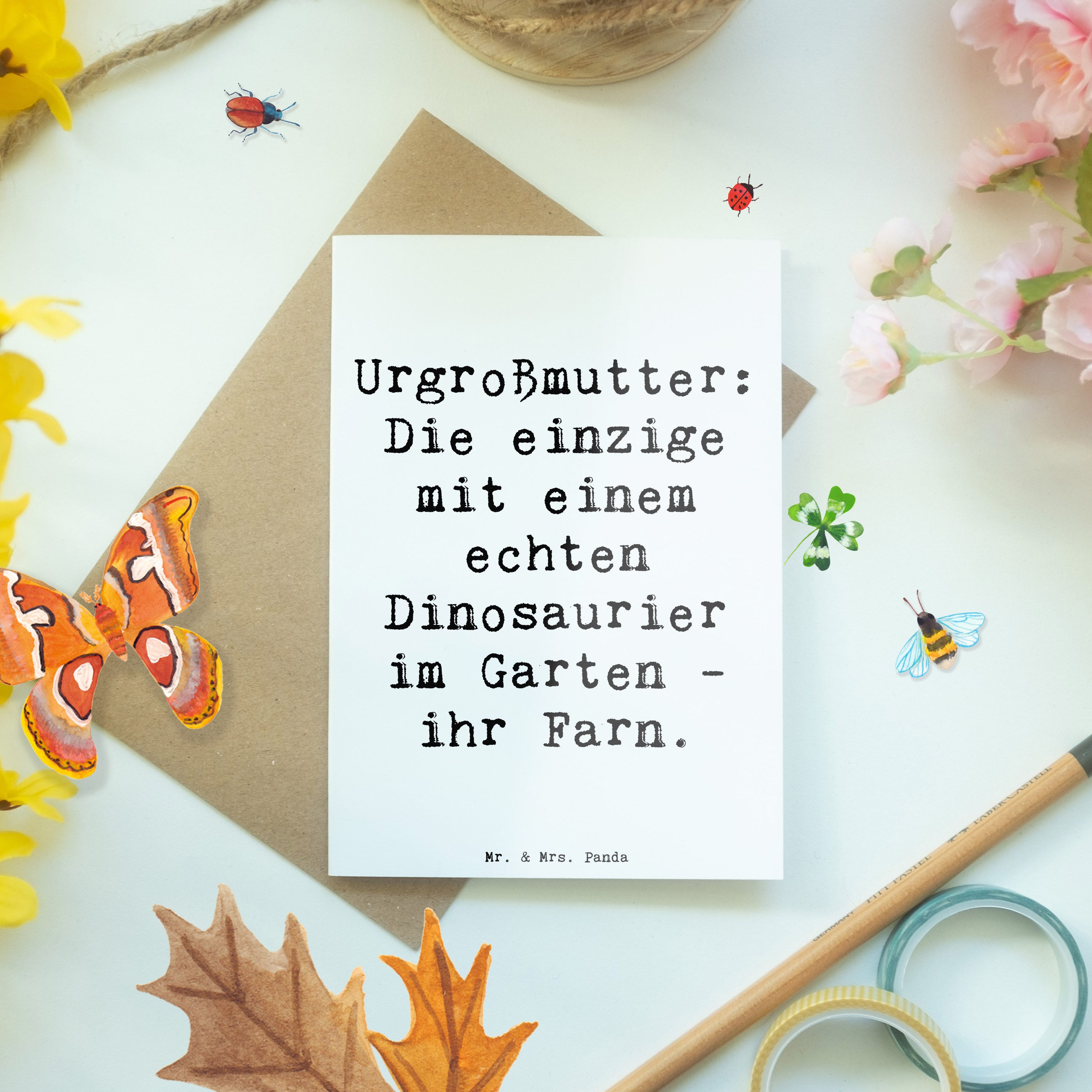 Herzliche Muttertags-Karte Für Oma – Liebevoll Gestaltet, Zum Selbstbeschriften