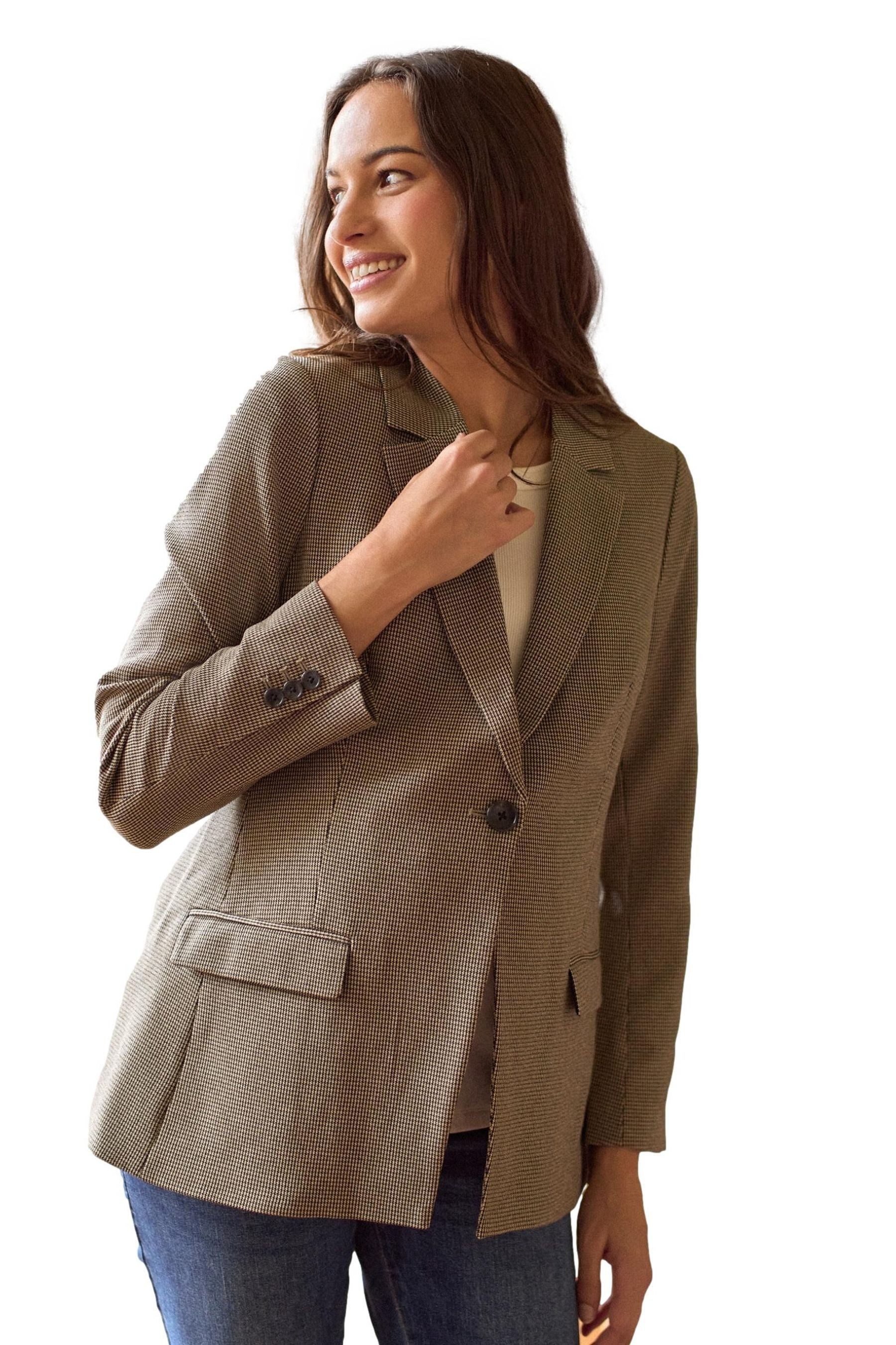 Seraphine Jackenblazer Seraphine edler Umstands-Blazer (1-tlg)