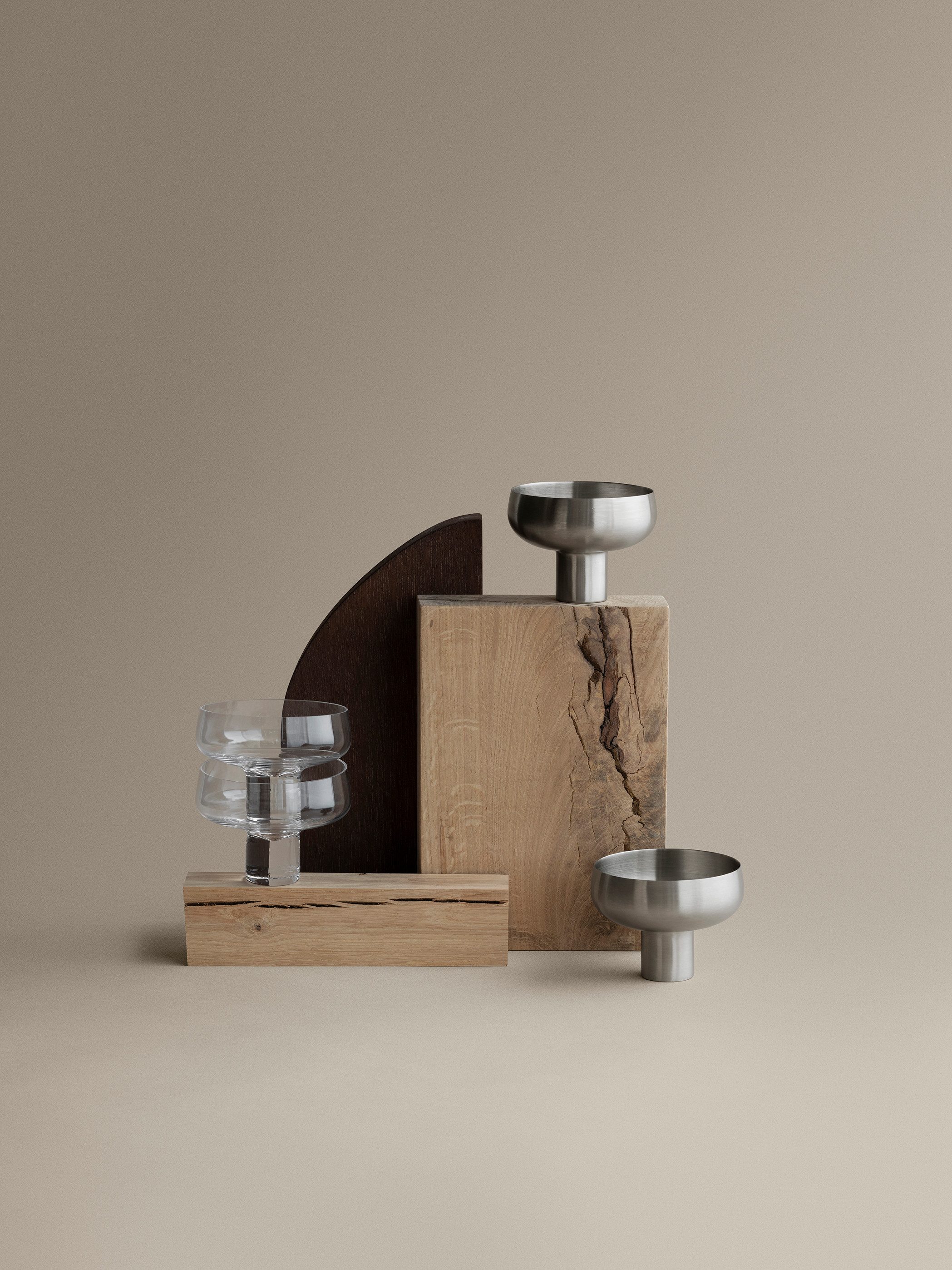 blomus Trinkschale Champagnerschale -KOYOI STEEL- 2er Set, Sektglas, Sektbecher, Edelstahl matt, aus Edelstahl, Pflegeleicht, Handpoliert, Vielseitiges Nutzen