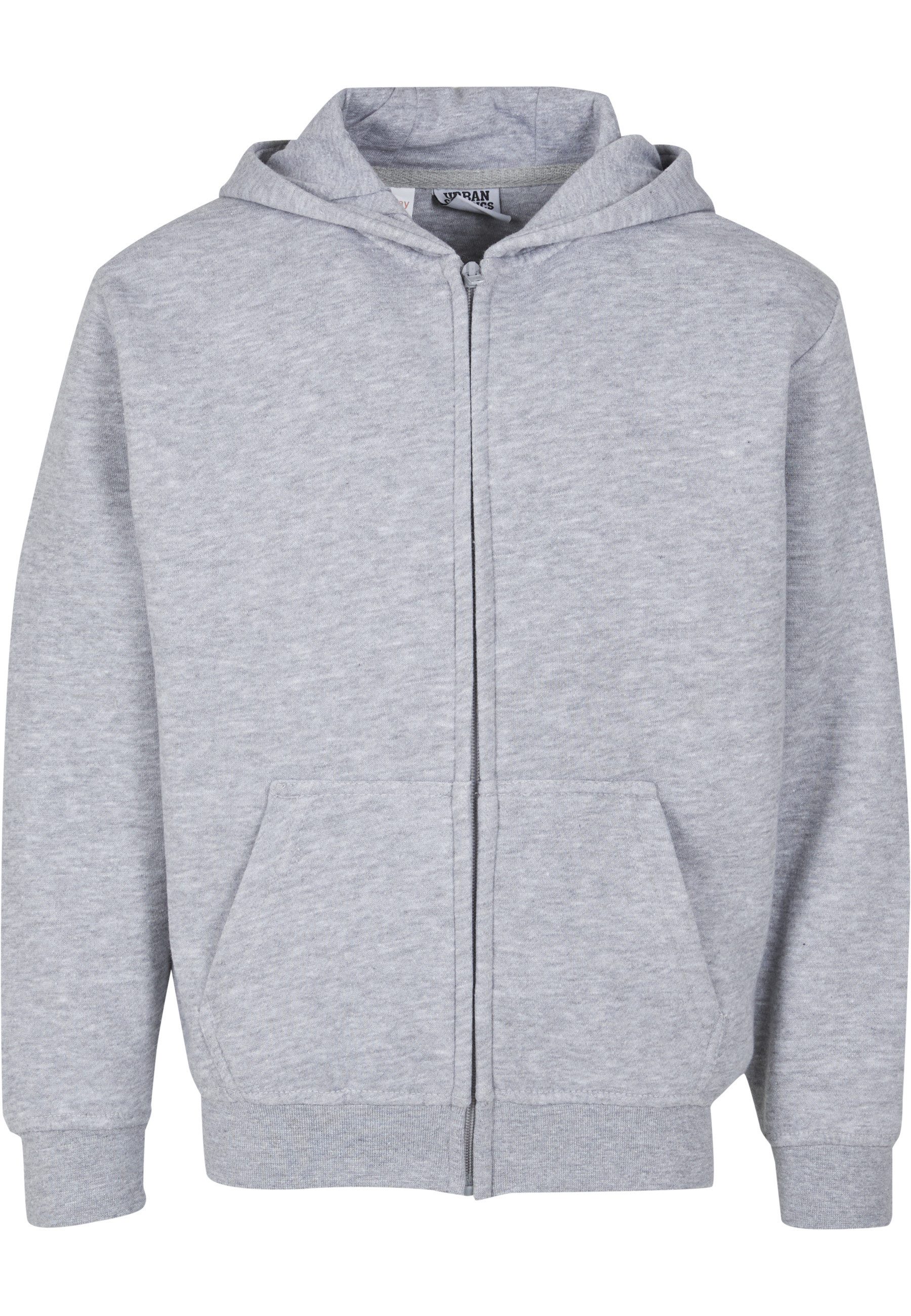 URBAN CLASSICS Kapuzenpullover Urban Classics Kids Basic Essential Zip Hoody (1-tlg)