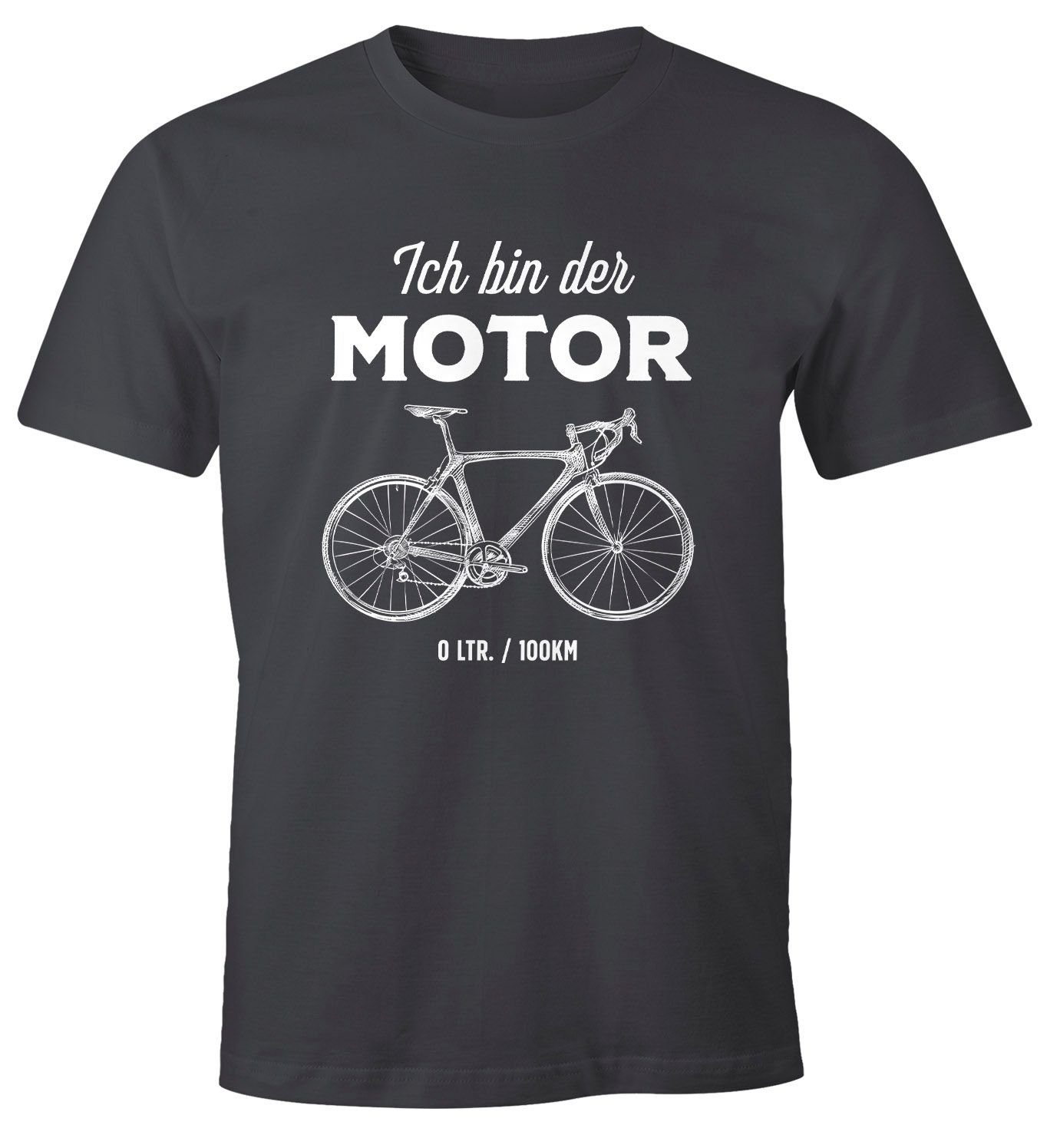 MoonWorks Print-Shirt Herren T-Shirt Fahrrad Sprüche günstig online kaufen