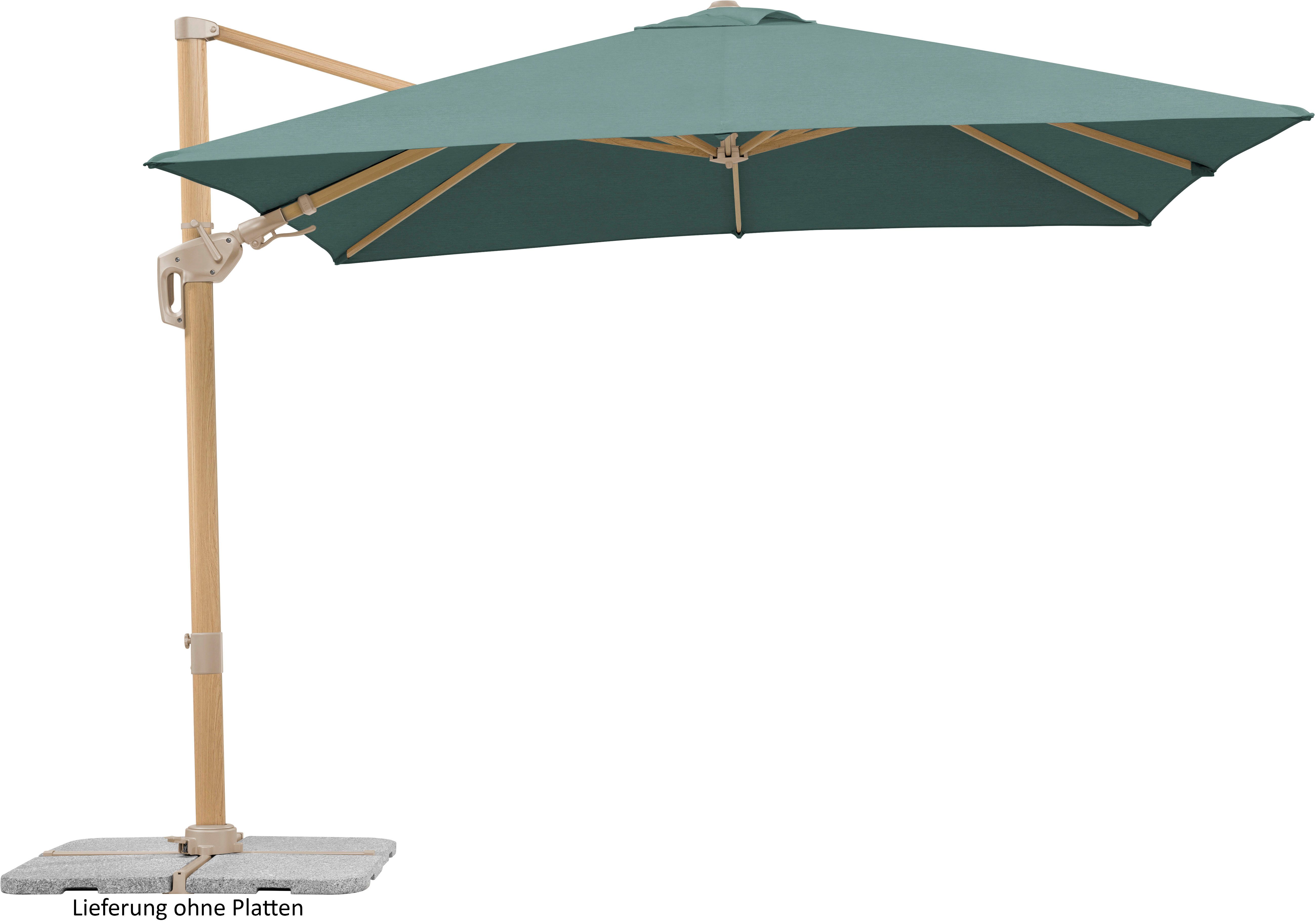 Schneider Schirme Ampelschirm »Rhodos Twist Loft«, LxB 300x300 cm