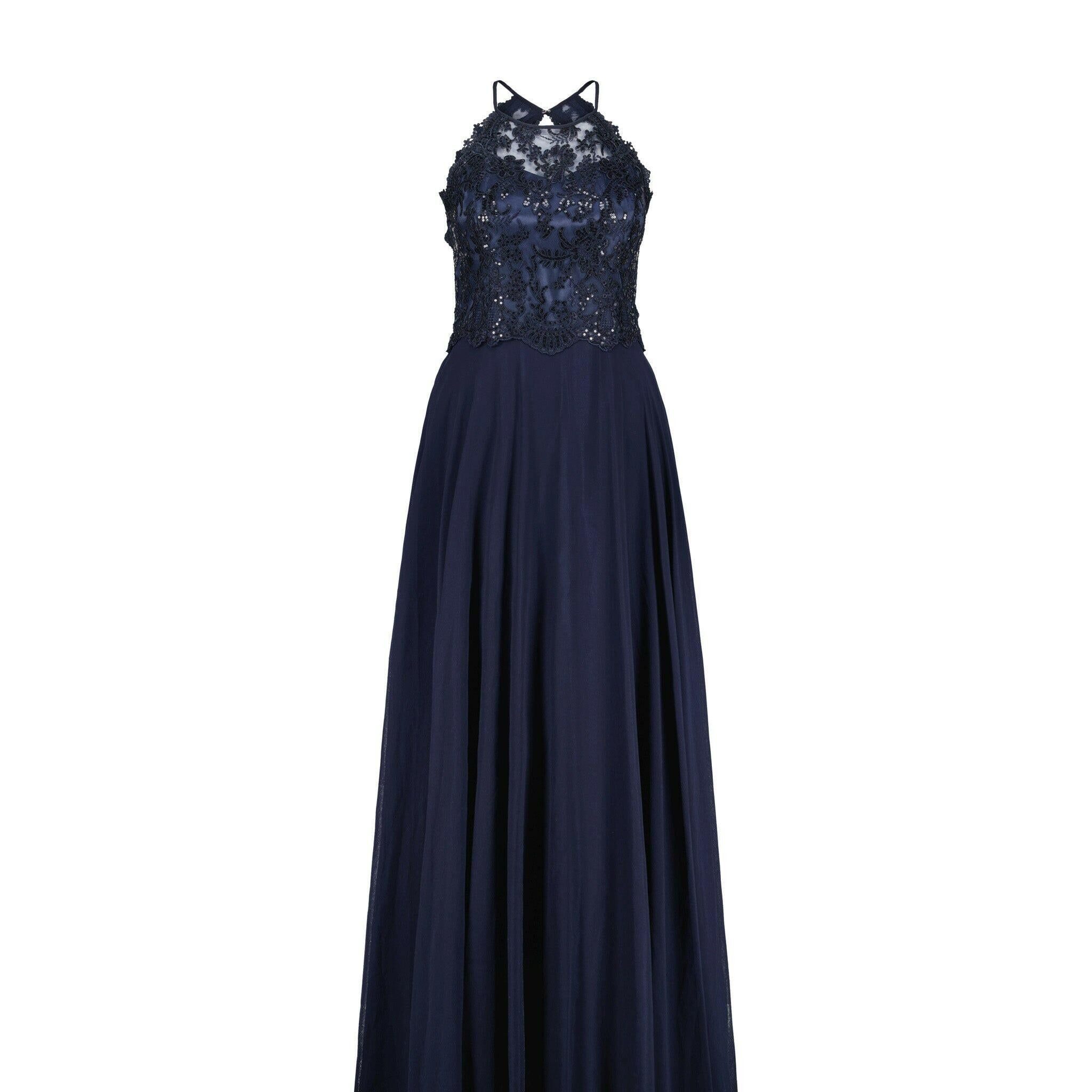 Abendkleid Damen rückenfrei