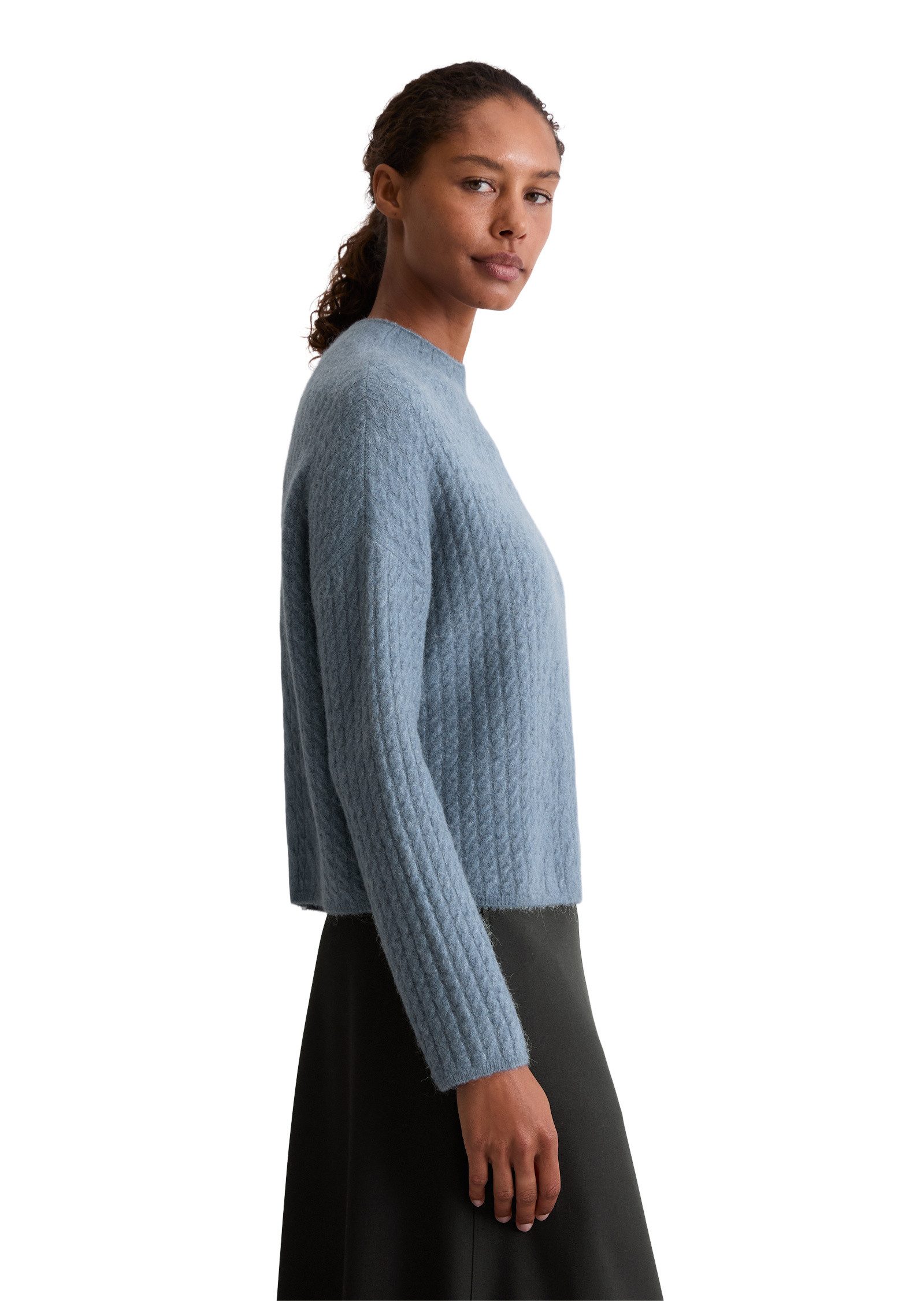 Marc O'Polo Strickpullover aus softem Wolle-Alpakawolle-Mix günstig online kaufen