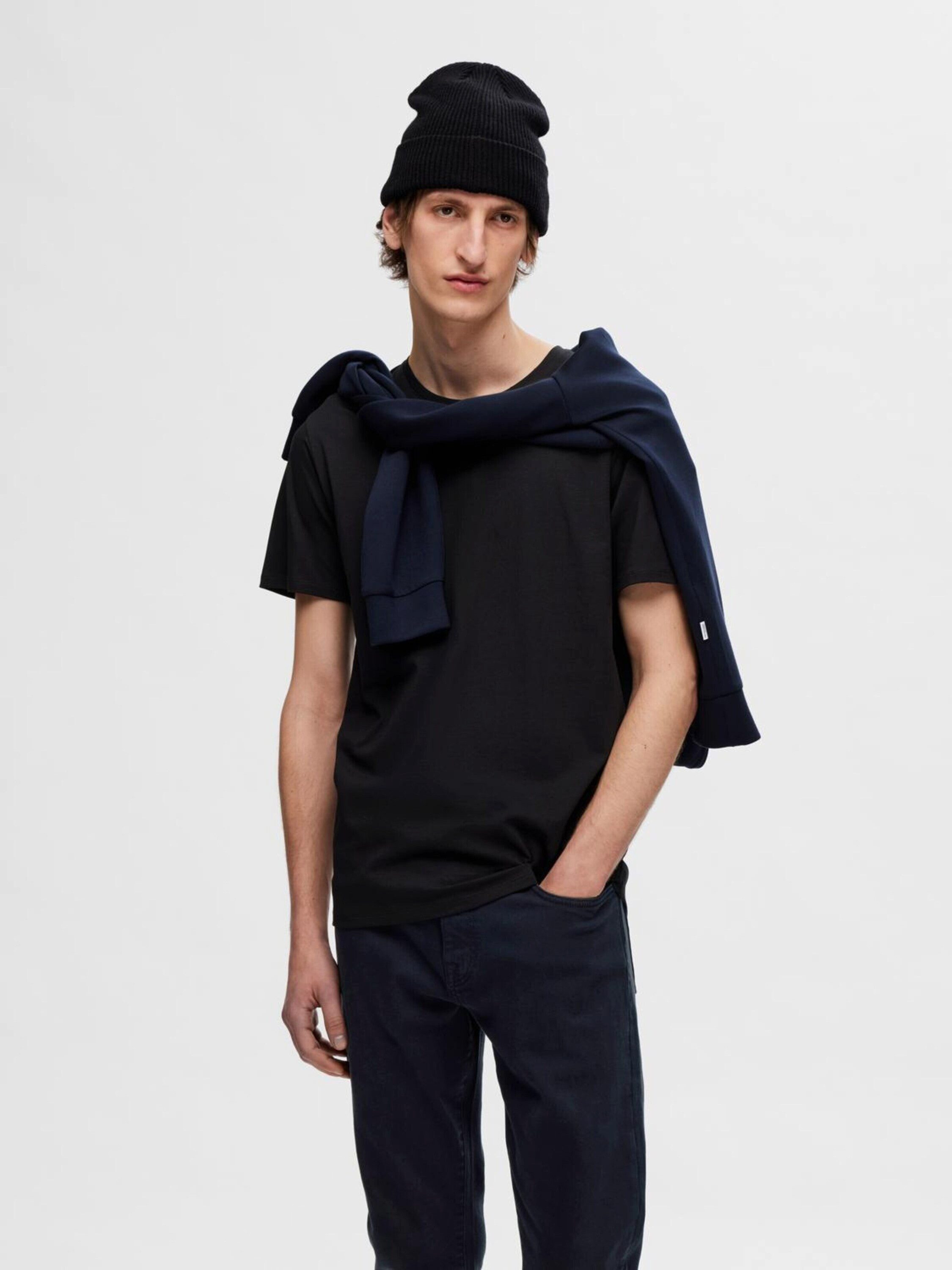 Selected T-Shirt Roland (3-tlg) günstig online kaufen