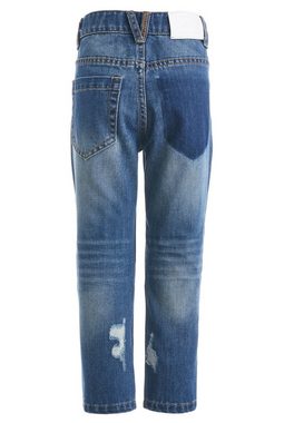 Gulliver Bequeme Jeans Casual Denim Hose im Destroyed-Look