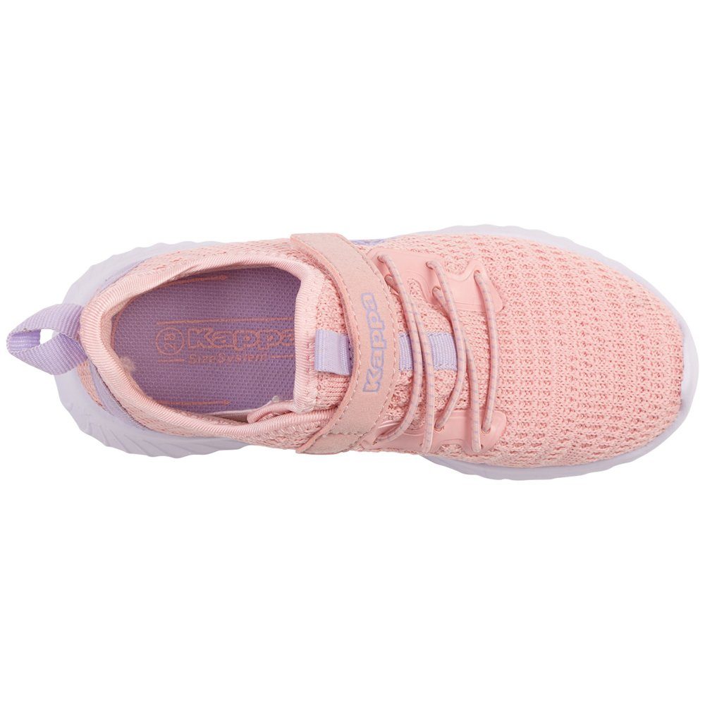 Kappa Sneaker - ohne rosé-flieder Schnüren